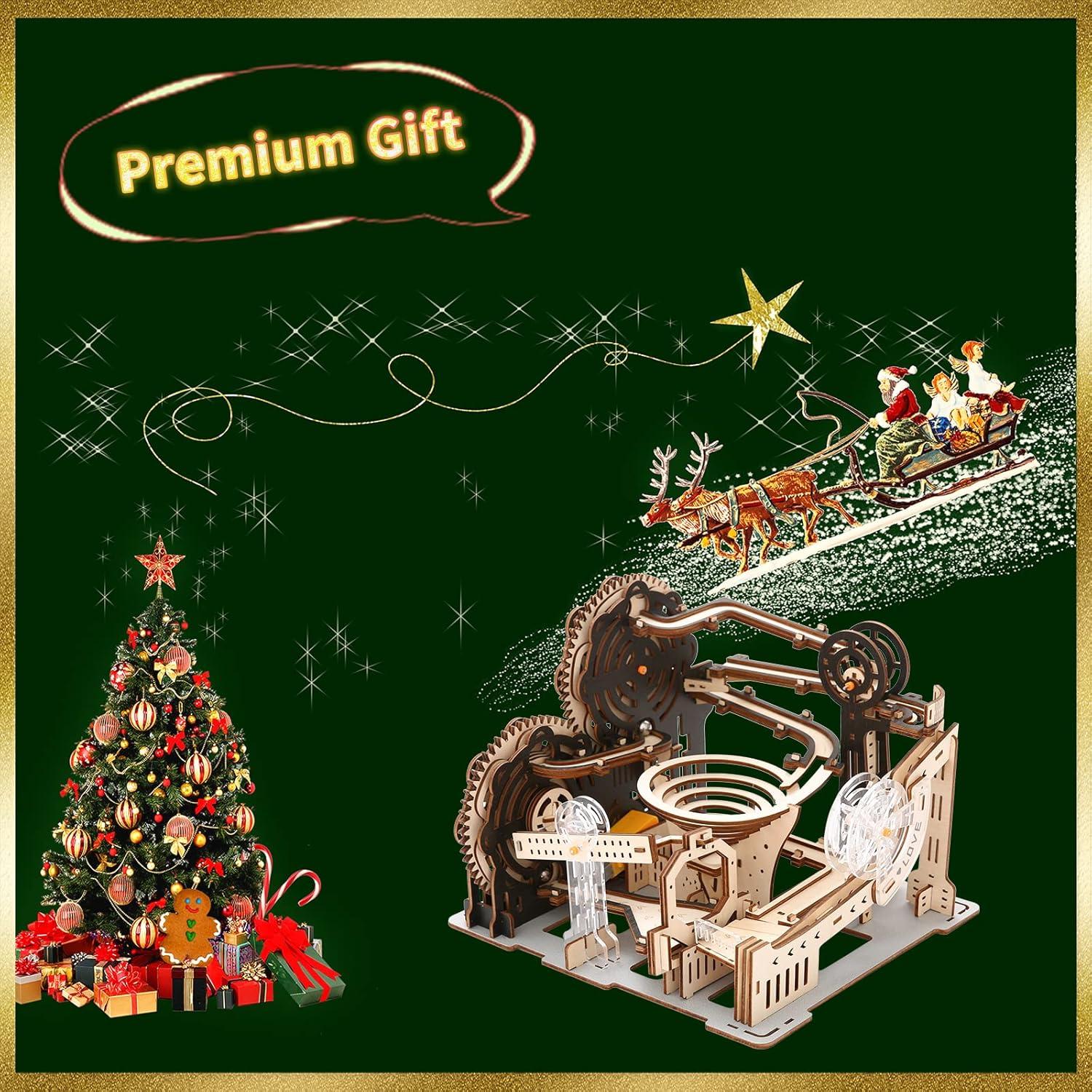 Rompecabezas 3D de Madera Hallisun Laberinto Eléctrico