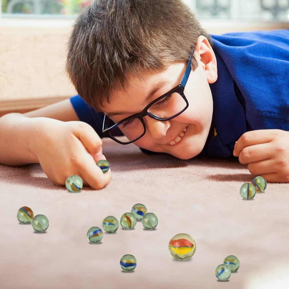 Paquete de 12 Bolsas de Canicas ArtCreativity - 180 Piezas