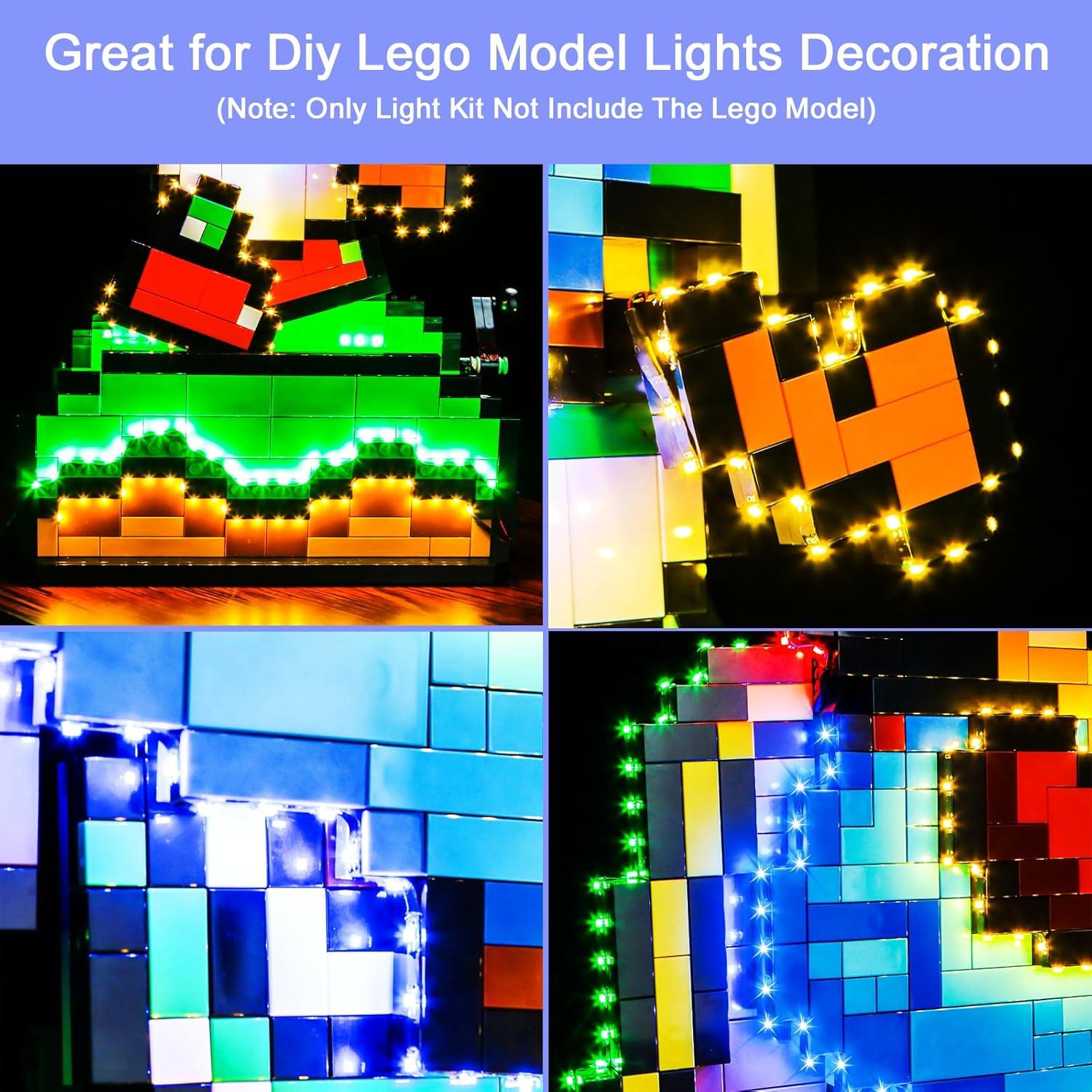 Kit de Luz LED Hilighting para Lego Super Mario World