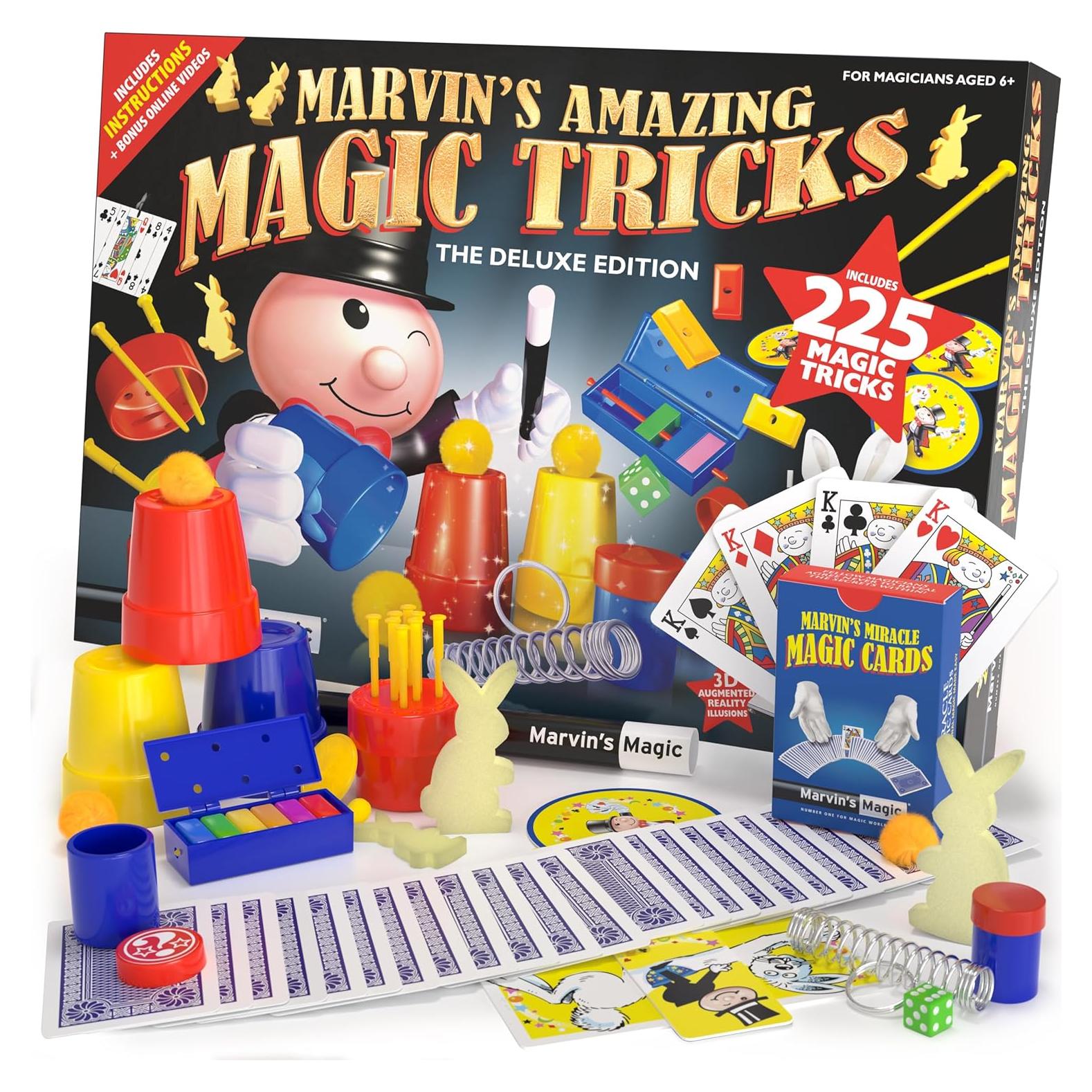 Set de Magia para Niños Marvin's Magic - 225 Trucos Fáciles