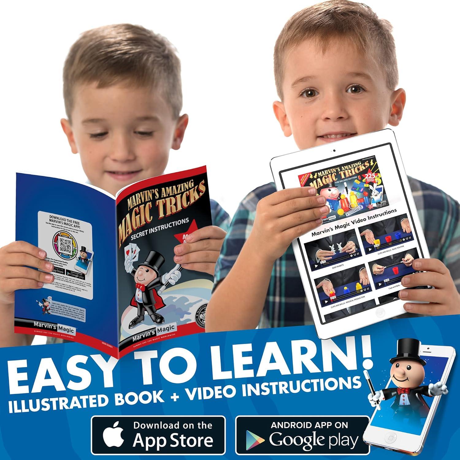 Set de Magia para Niños Marvin's Magic - 225 Trucos Fáciles
