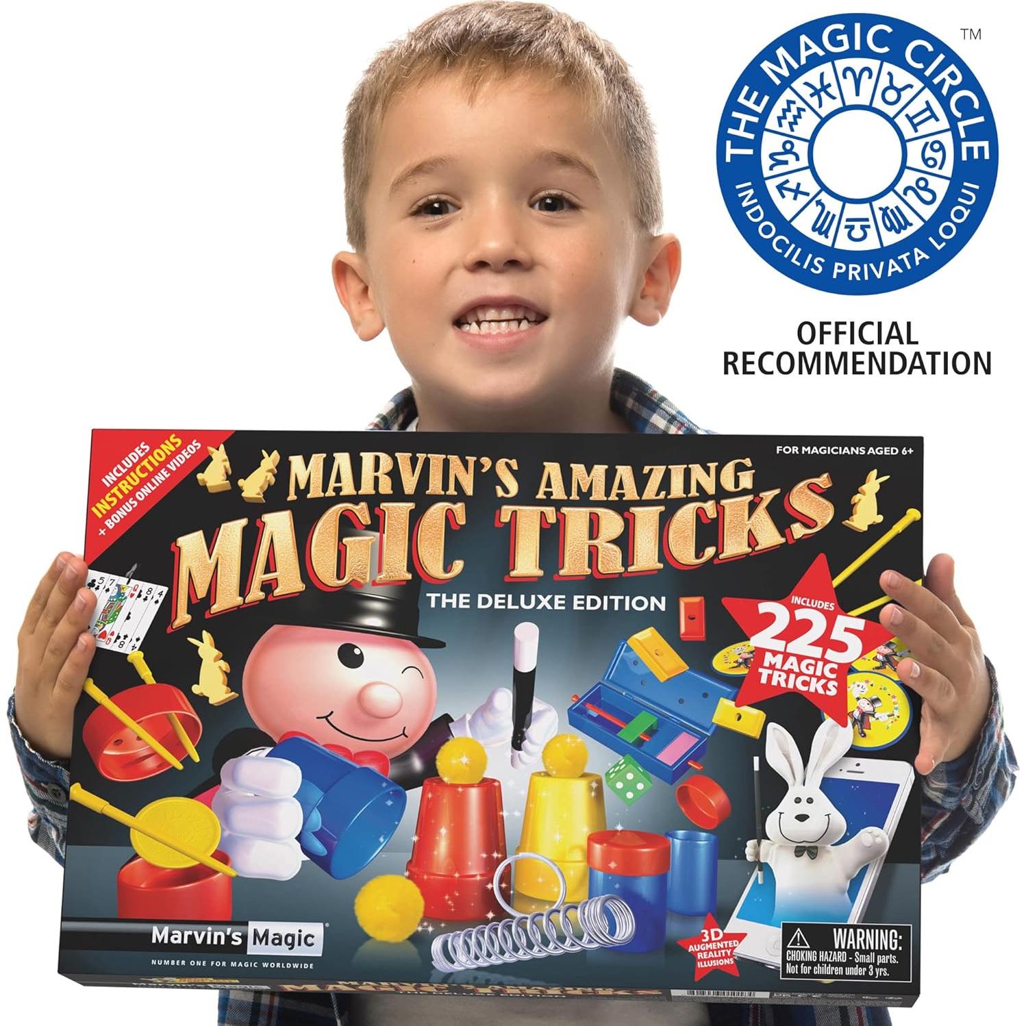 Set de Magia para Niños Marvin's Magic - 225 Trucos Fáciles