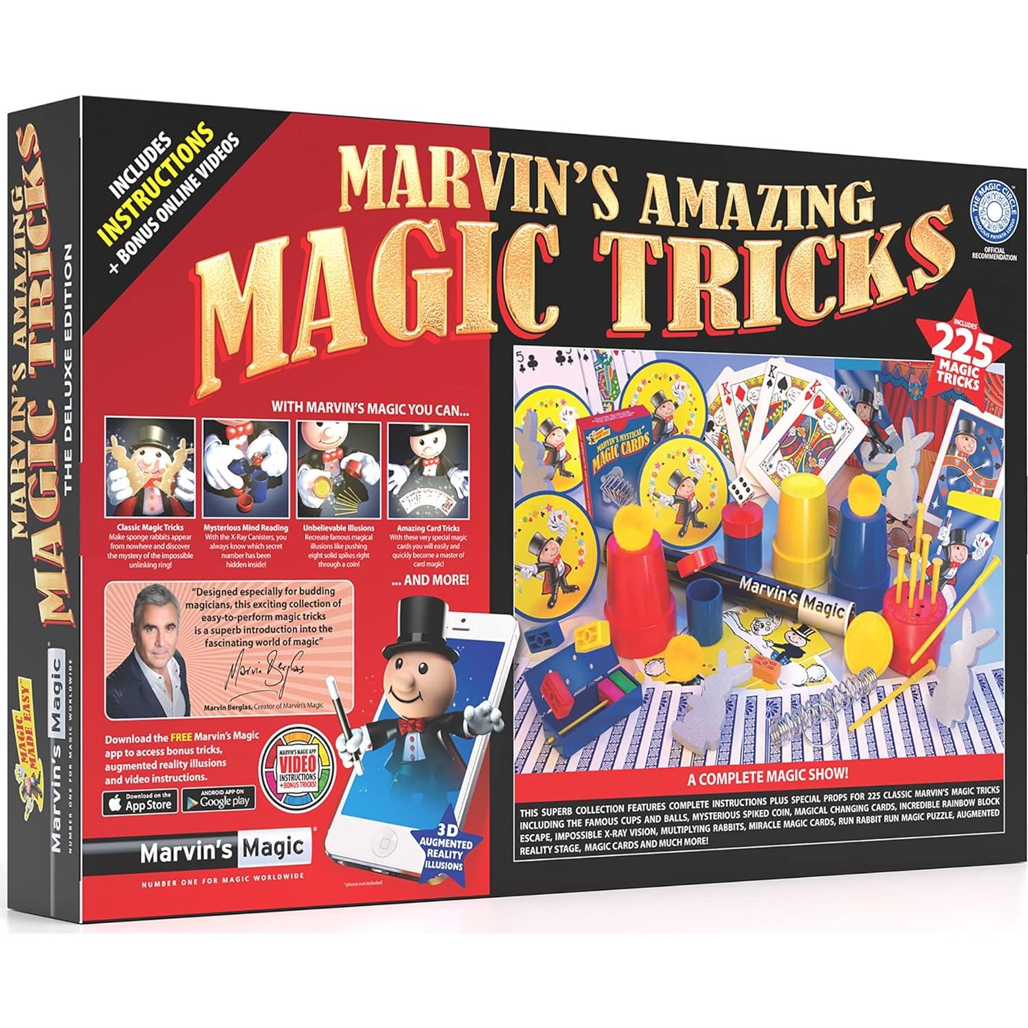 Set de Magia para Niños Marvin's Magic - 225 Trucos Fáciles