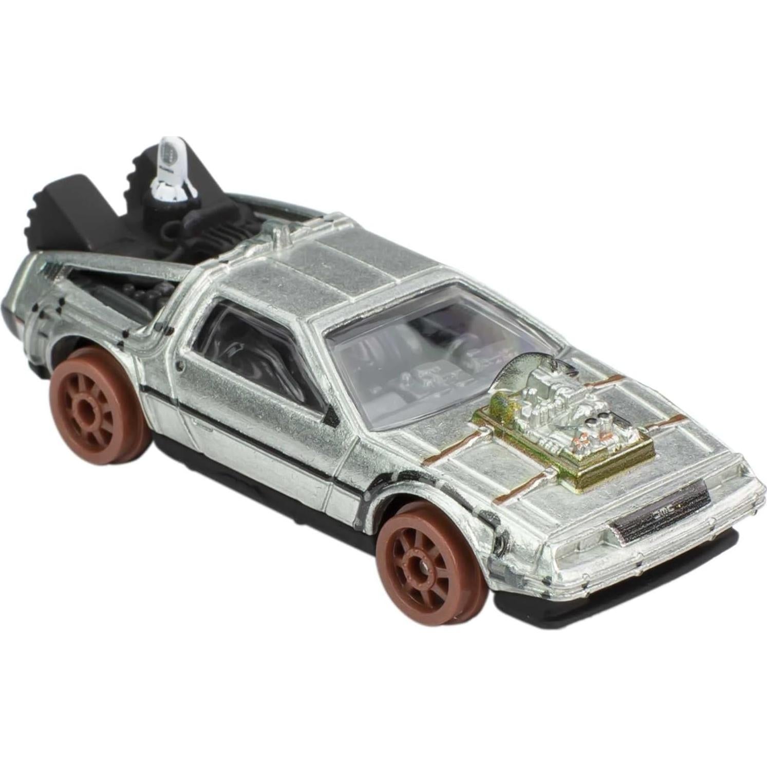 Maqueta Máquina del Tiempo Hot Wheels Diecast 2.54 cm