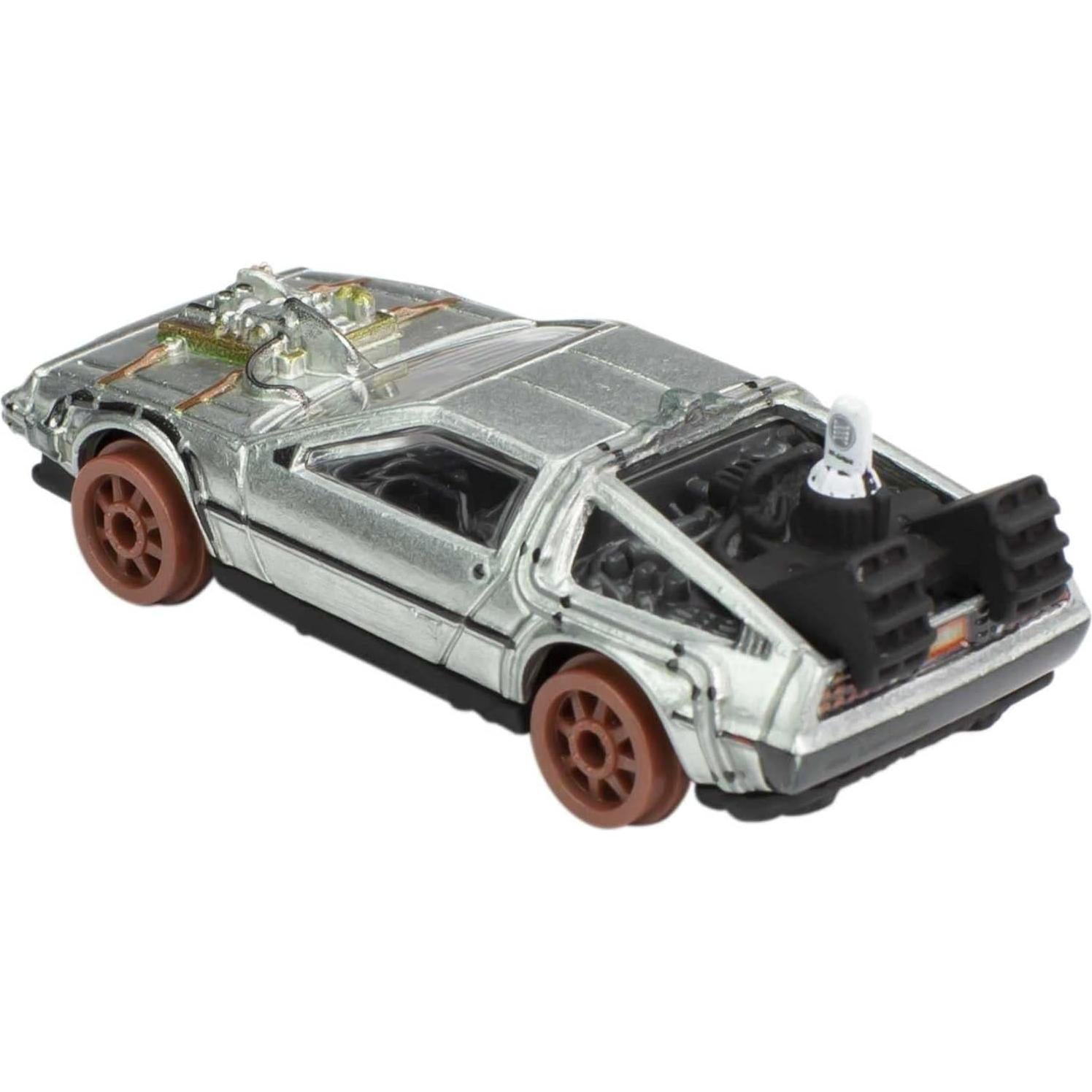 Maqueta Máquina del Tiempo Hot Wheels Diecast 2.54 cm