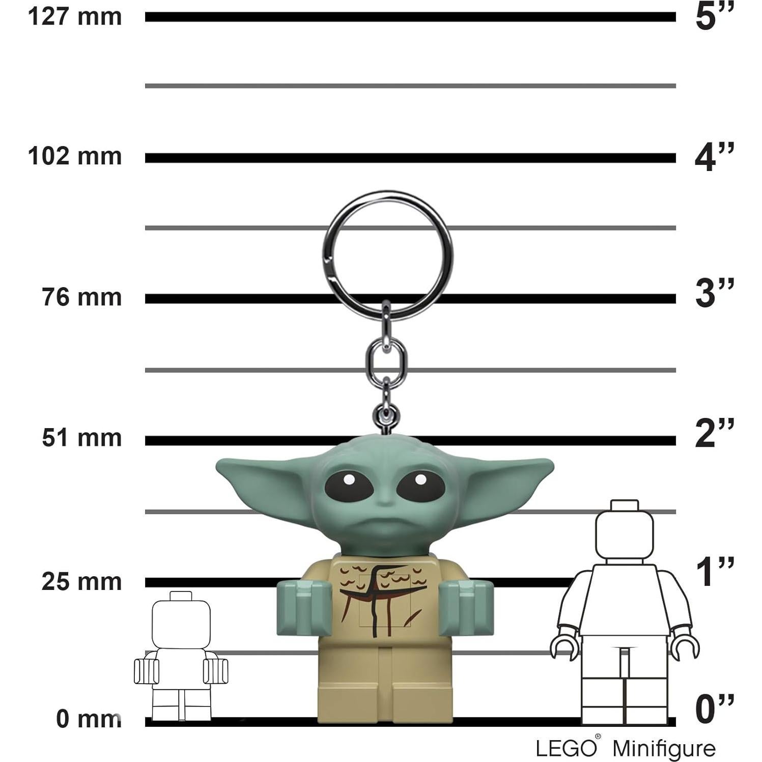 Luz Clave Grogu LEGO Star Wars The Mandalorian 5.08 cm