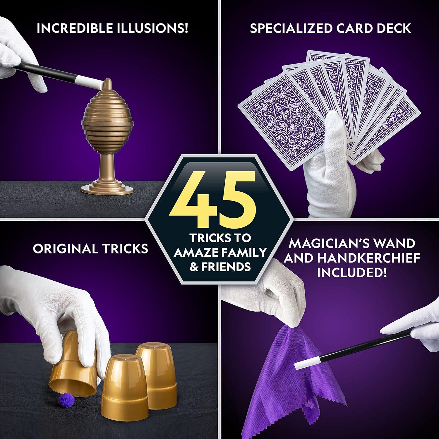 Juego de Magia National Geographic Kids - 45 Trucos para Niños