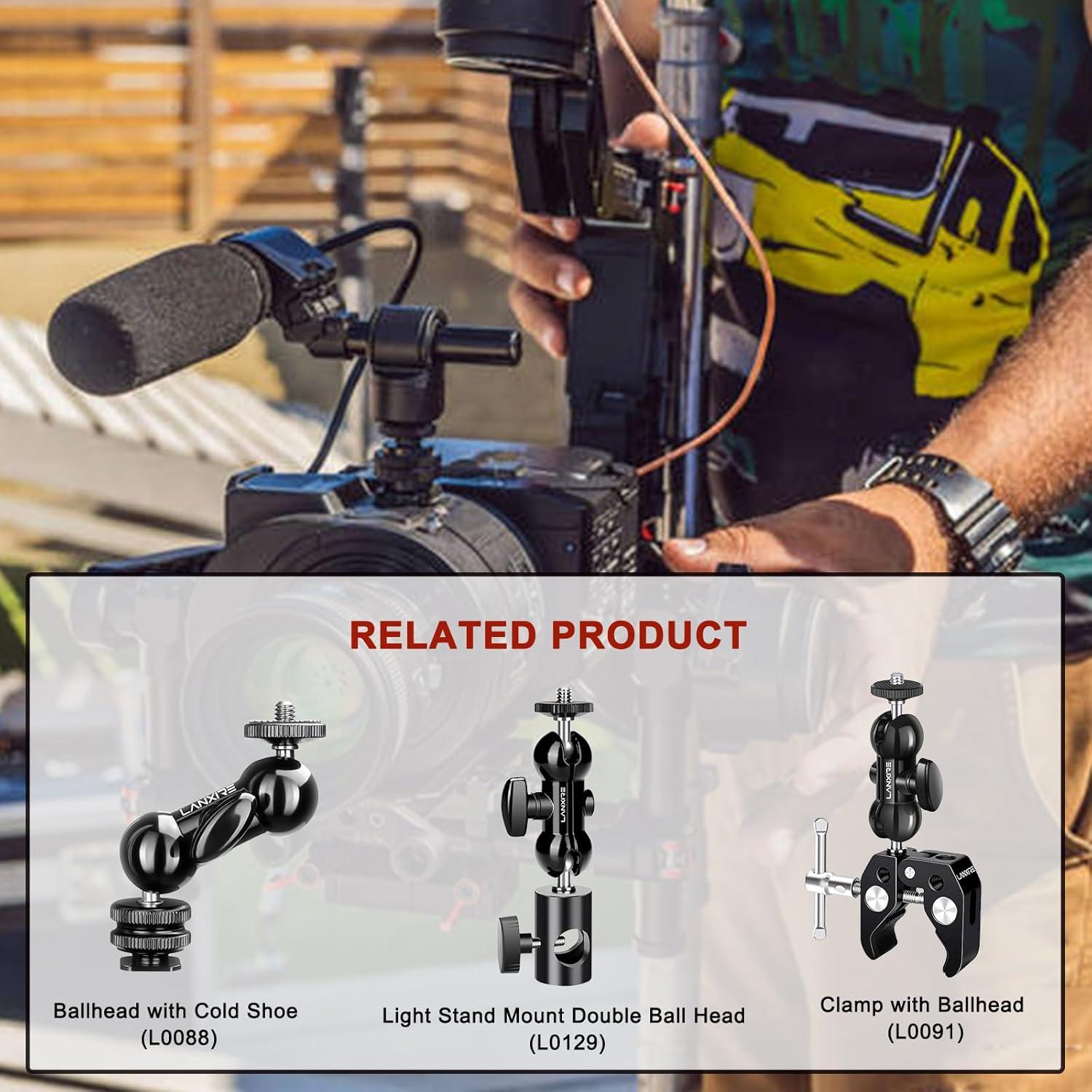 Mini Brazo Mágico Lanxire con Doble Bola - Soporta 2kg