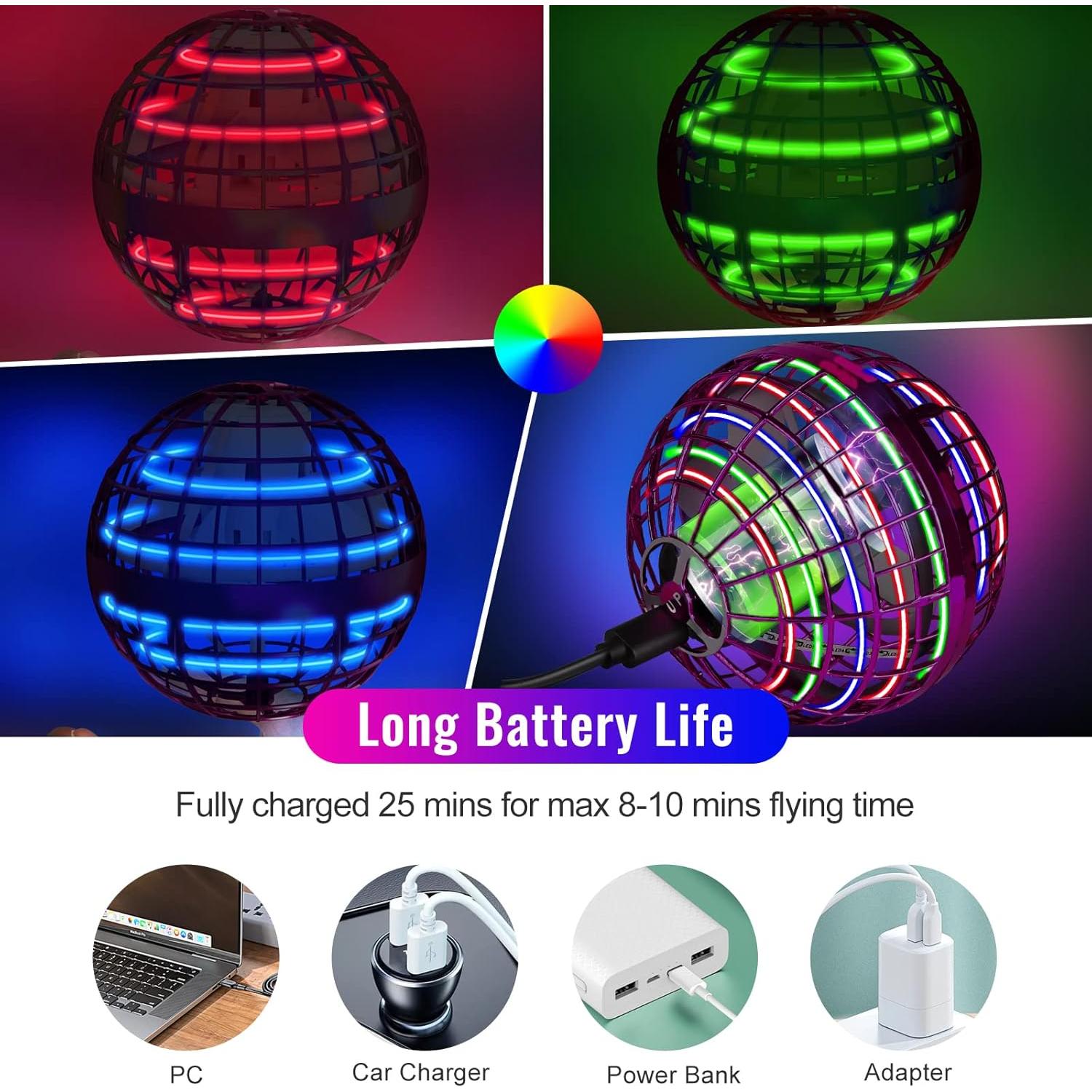 Bola Voladora Dhapy 2 Pack Mejorada para Niños 6+ Años