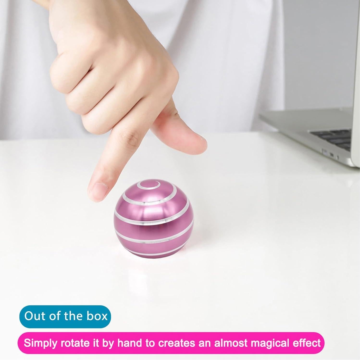 Juguete de Escritorio Kinetic Samilalago Rosa Alivio Estrés