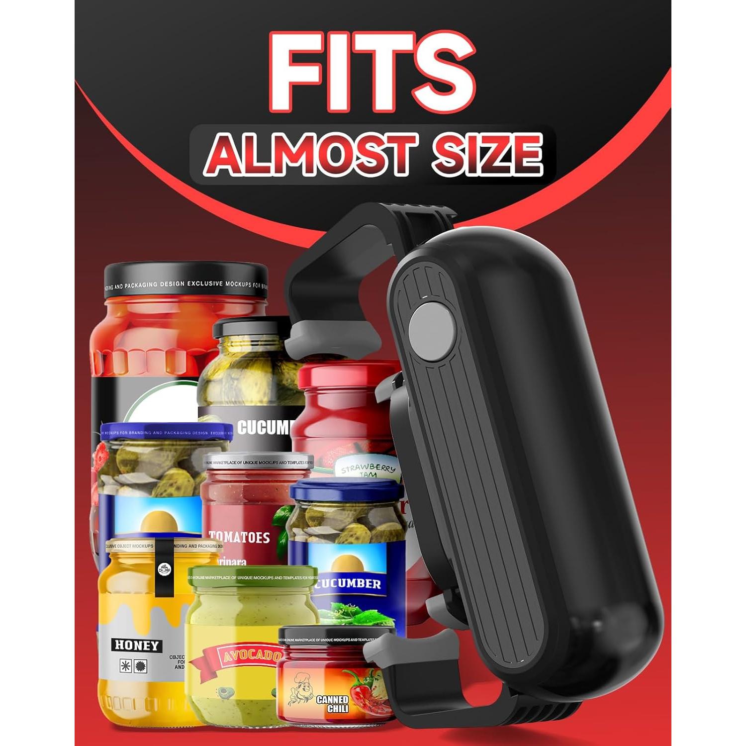 Abrebotellas Eléctrico Ankuwa EJ101 Automático 3W Negro