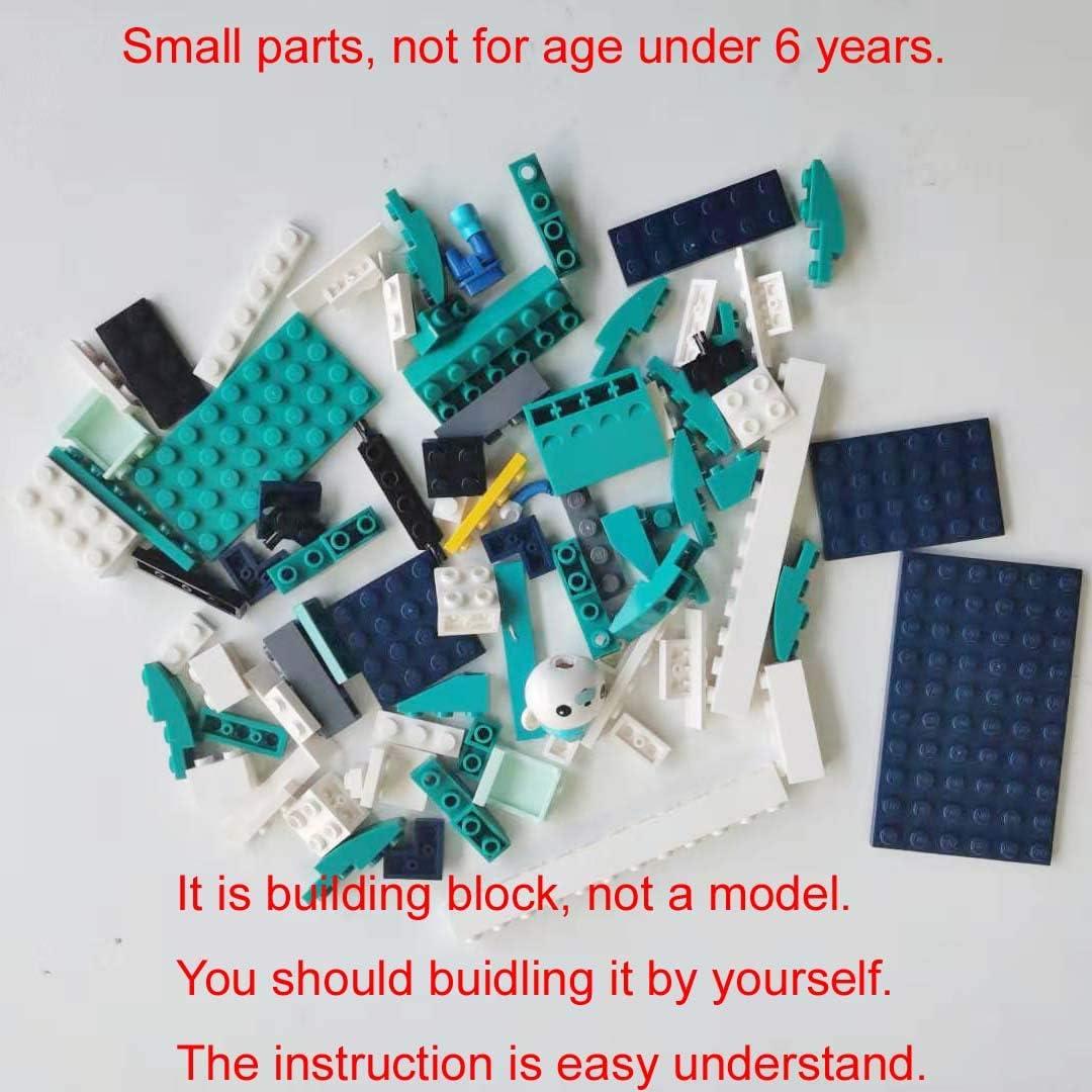 Bloque de Construcción Aventura Oceánica BASEPLATES 3705 403 Piezas