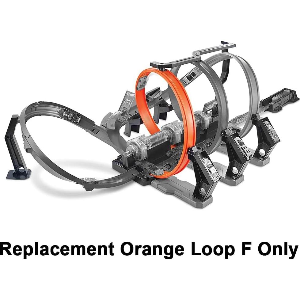 Repuesto Loop Naranja F Hot Wheels FTB65 para Pista Corkscrew