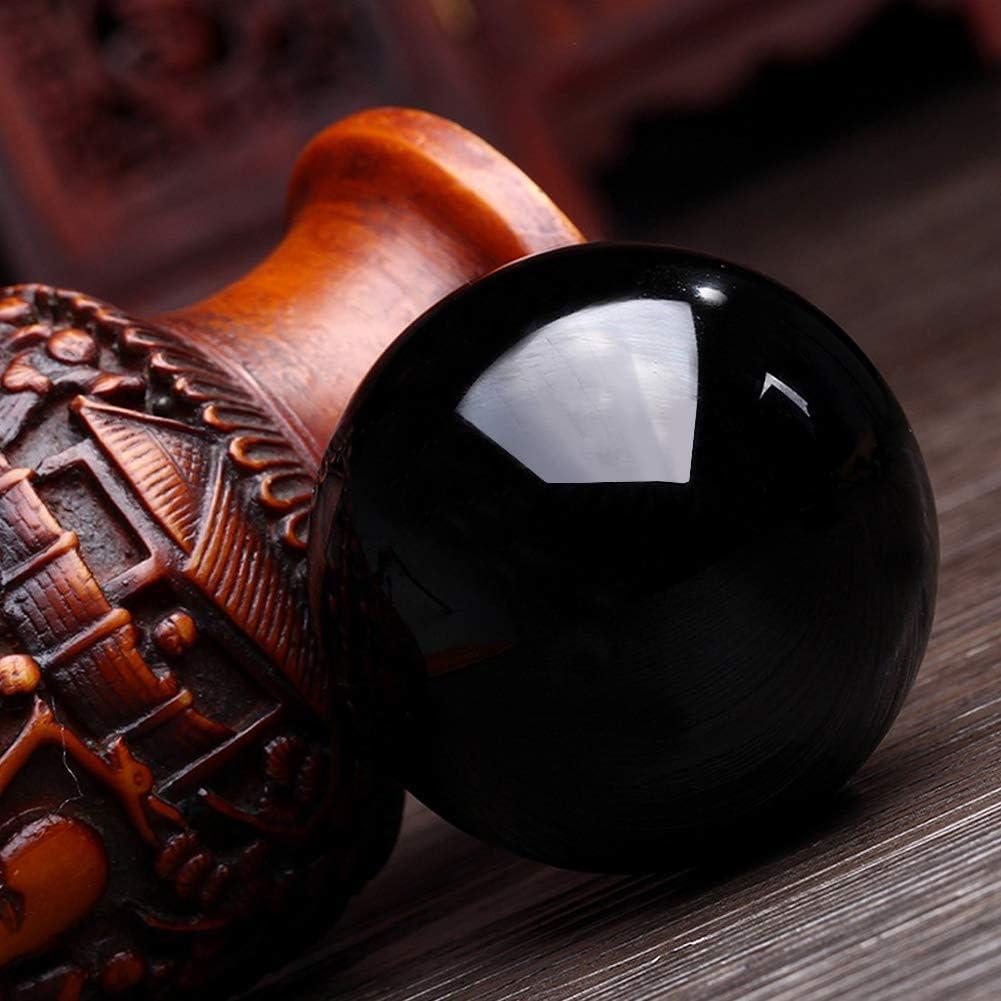Bola de Cristal de Obsidiana HOMELEX 40mm con Soporte