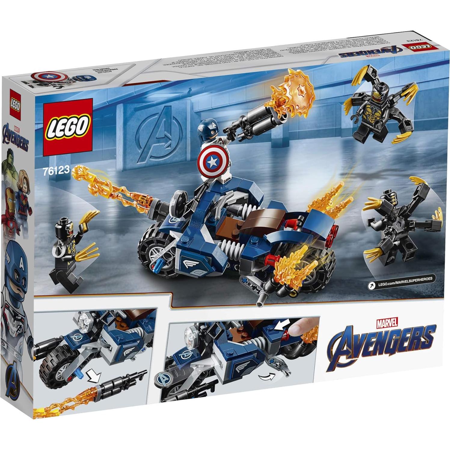 LEGO Marvel Avengers 76123 Ataque de Outriders - 167 Piezas