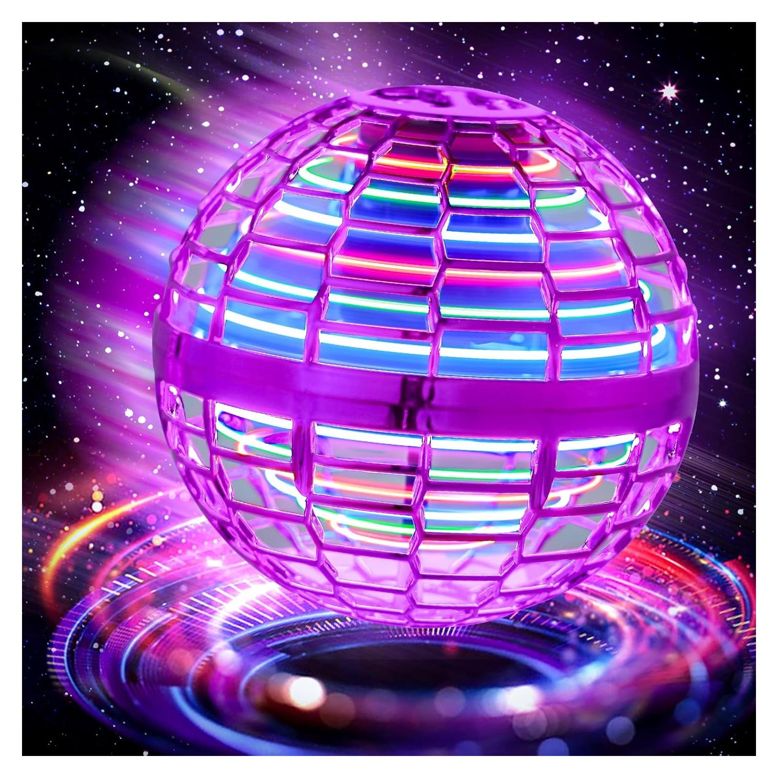 Bola Voladora Kidsjoy Mini Drone 360° Rosa para Niños