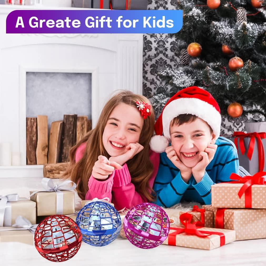 Bola Voladora Kidsjoy Mini Drone 360° Rosa para Niños