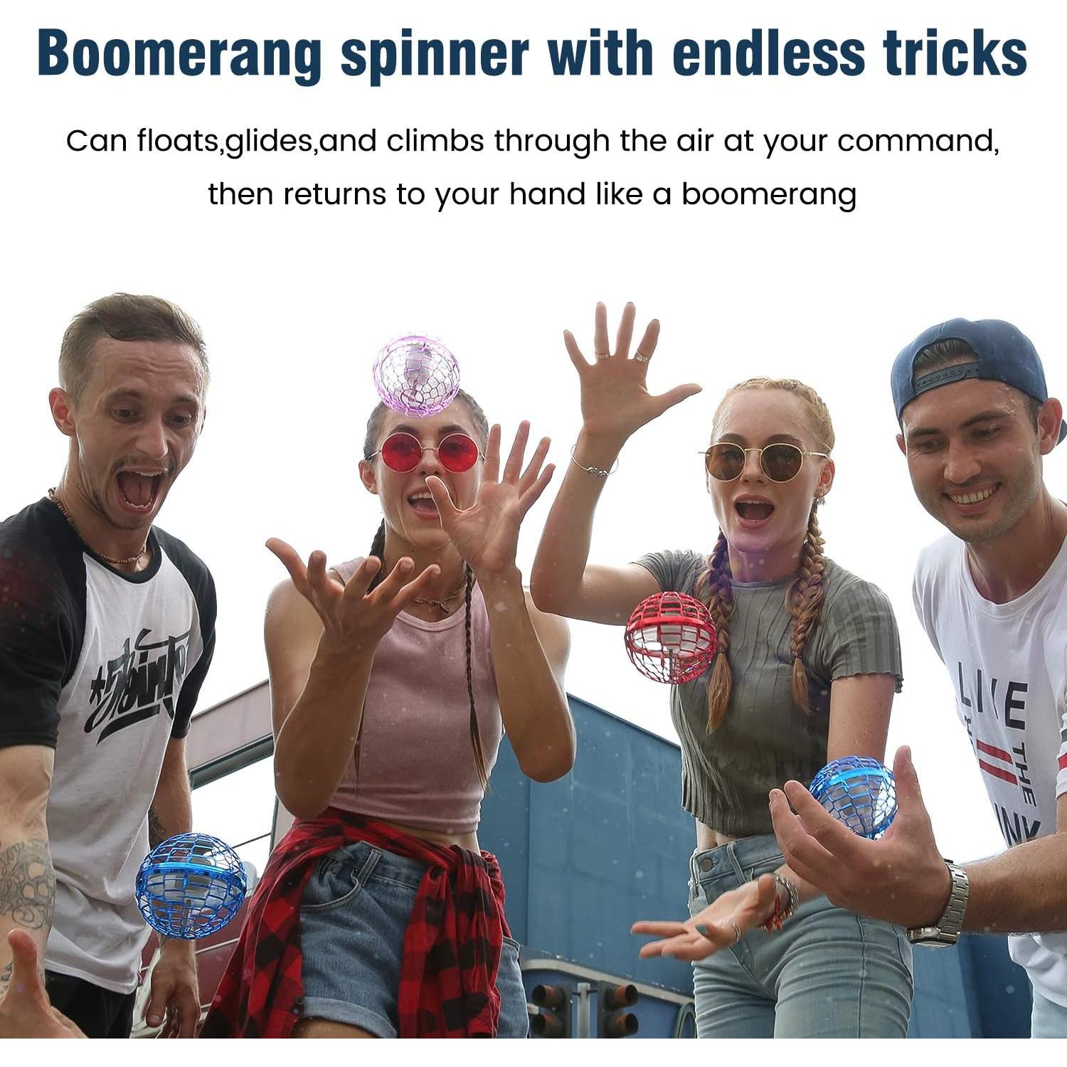 Bola Voladora Kidsjoy Mini Drone 360° Rosa para Niños