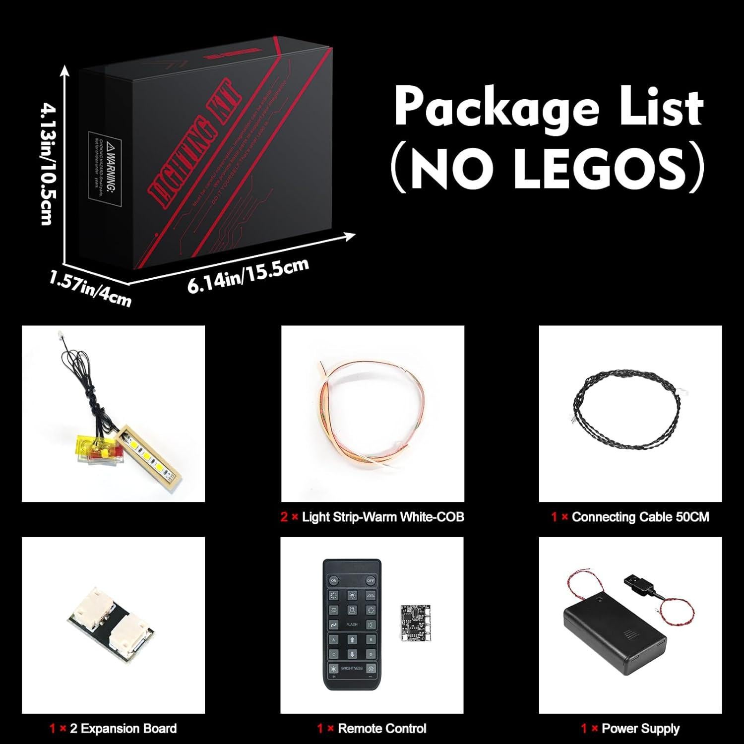 Kit de Iluminación LED Brickshining para LEGO Joven Simba 43247