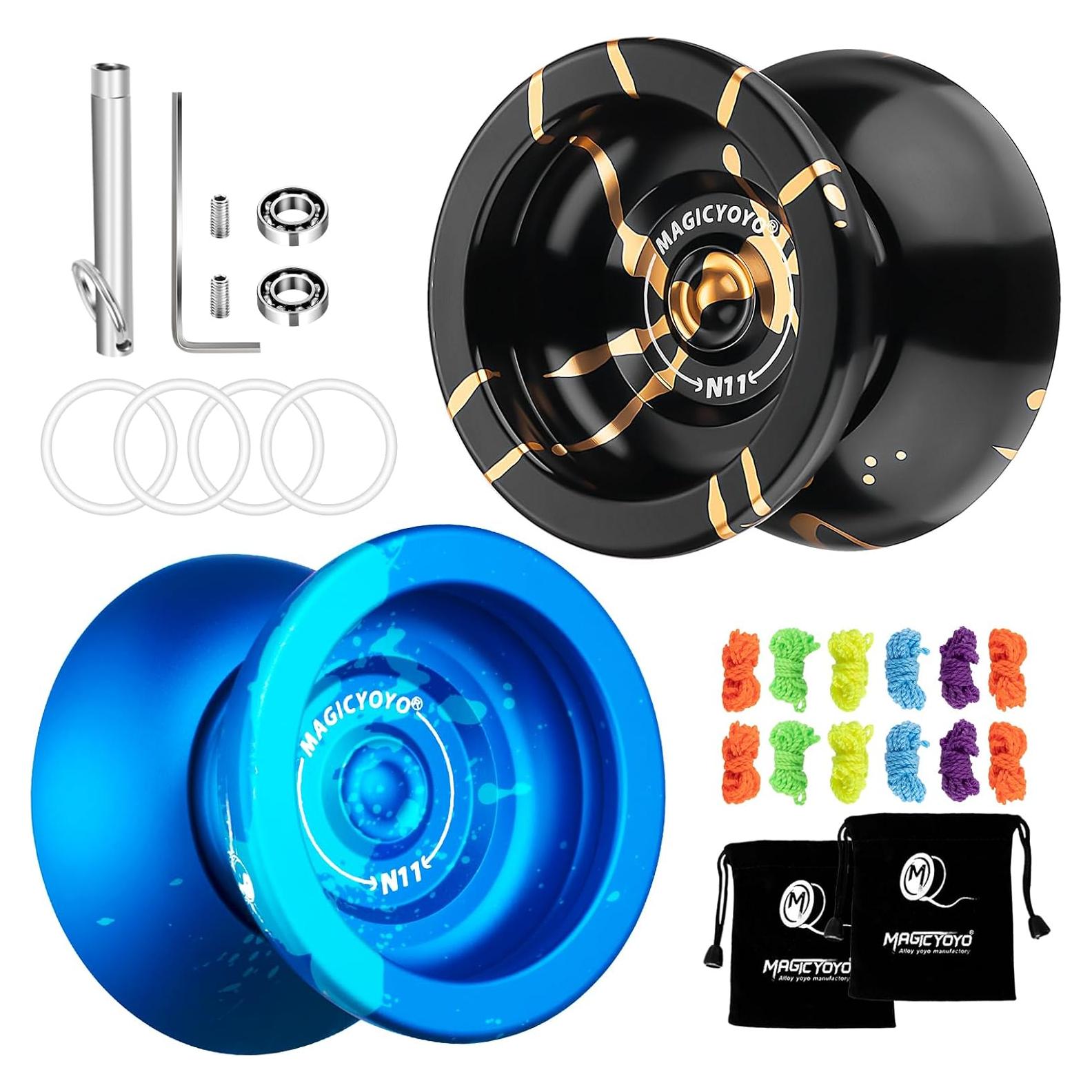 Yoyo Profesional MAGICYOYO N11 Aluminio 54mm 2 Bolsas