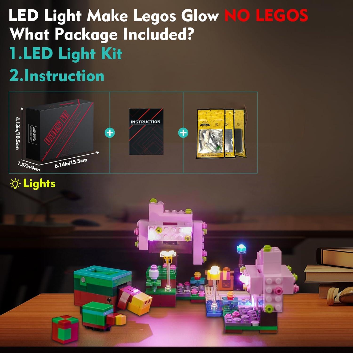 Kit de Luz LED LocoLee para LEGO Jardín de Cerezos 21260