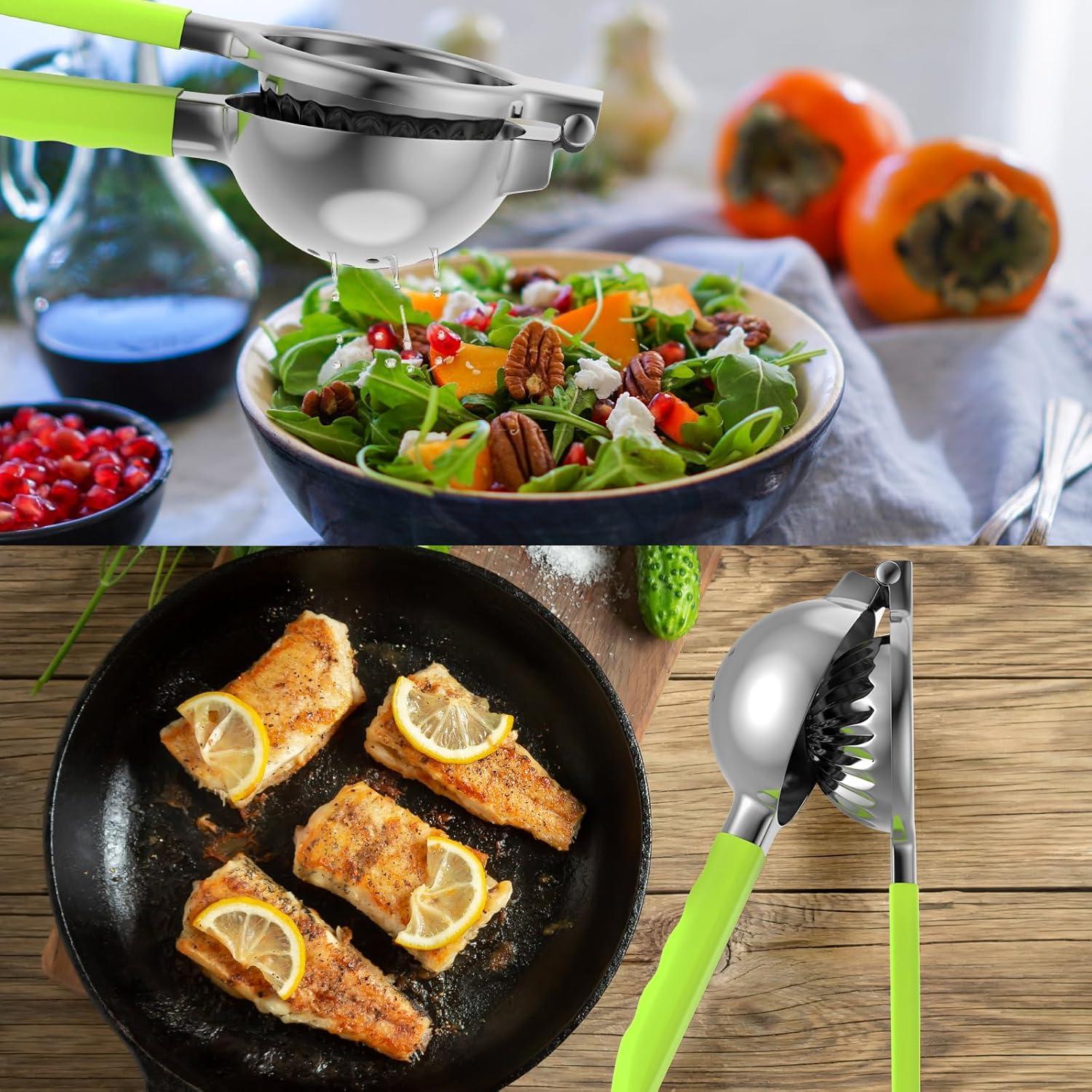 Exprimidor de Limón RCMo de Acero Inoxidable Verde 0.5L