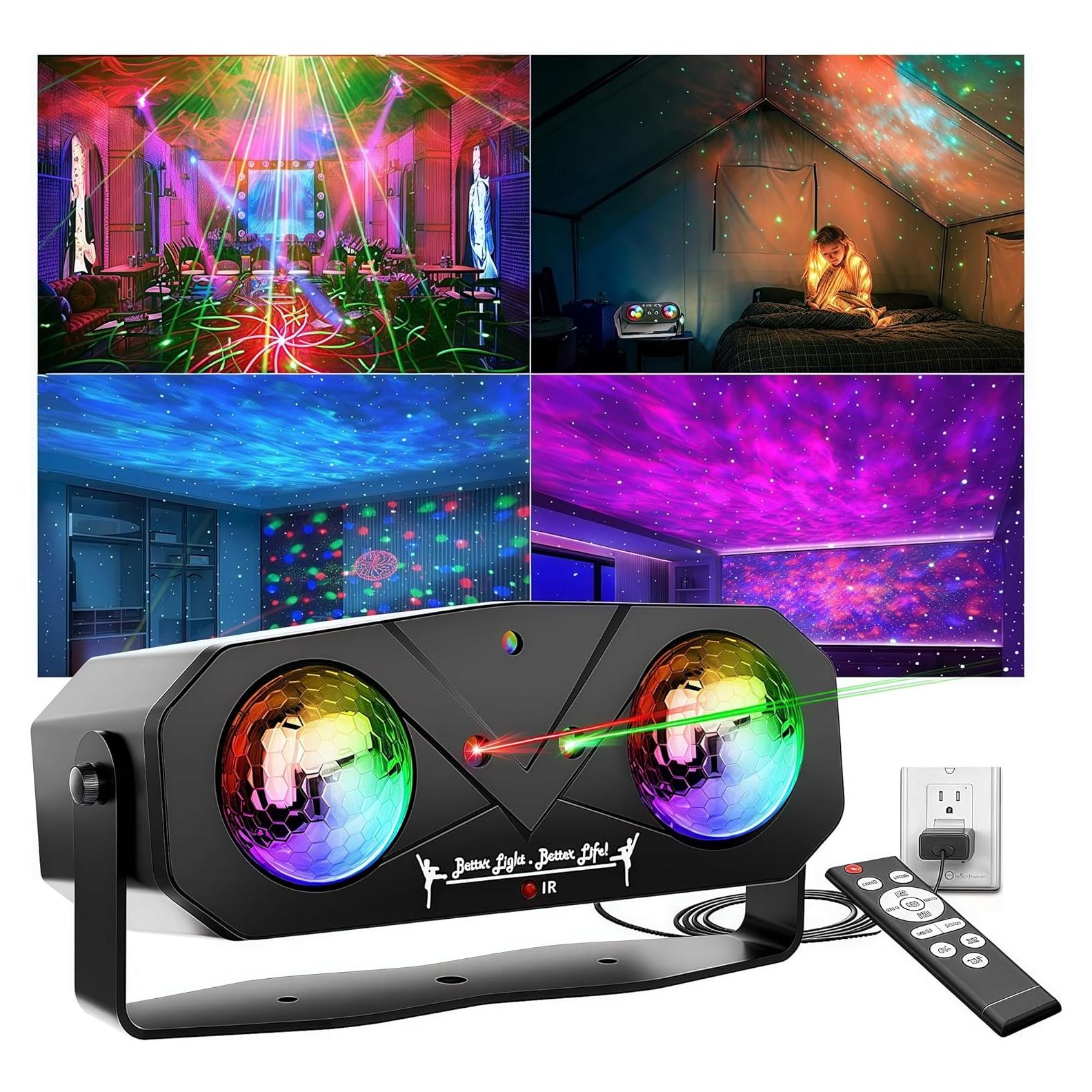 Proyector de Estrellas 5 en 1 Shenzhen Emerson 20cm Luz Disco