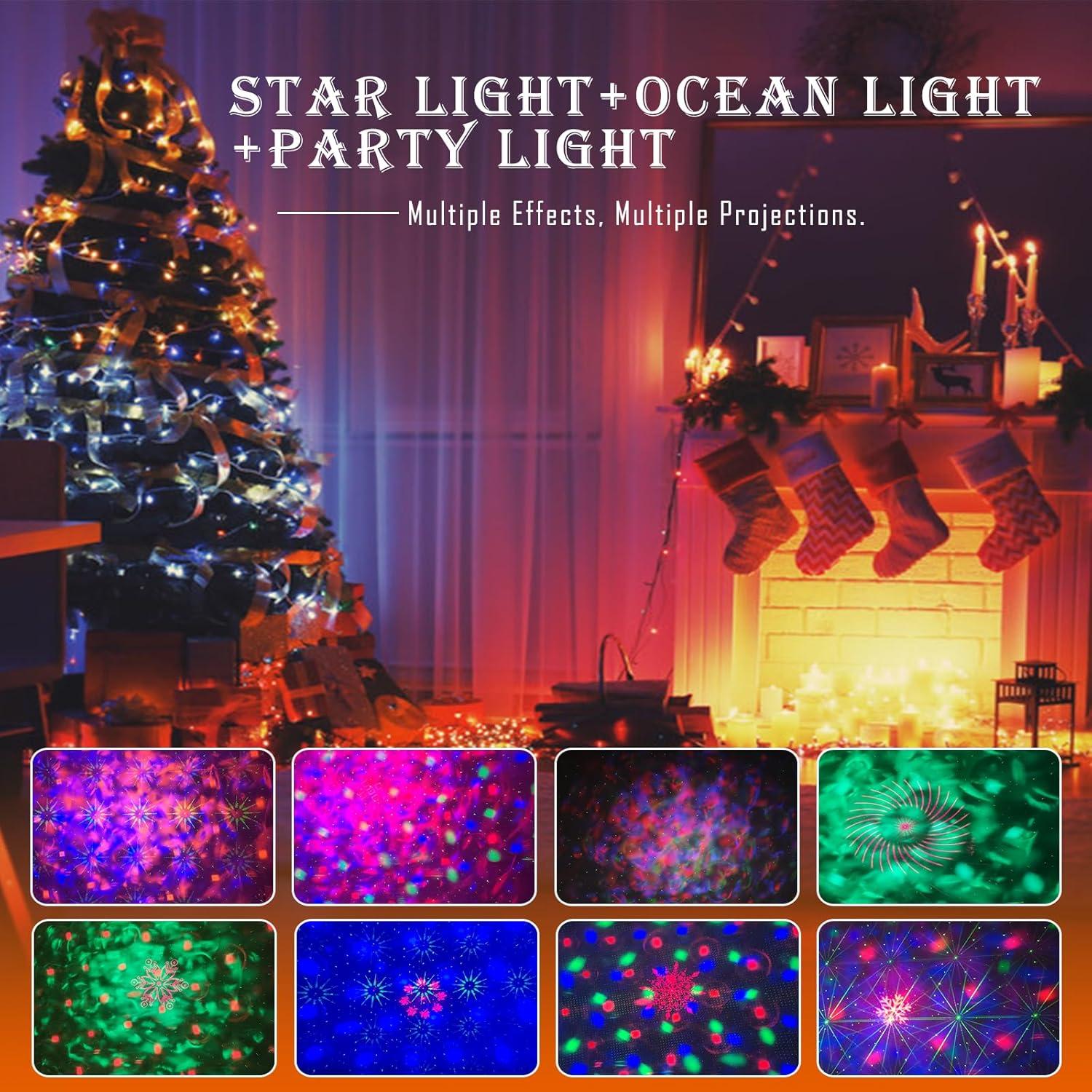 Proyector de Estrellas 5 en 1 Shenzhen Emerson 20cm Luz Disco