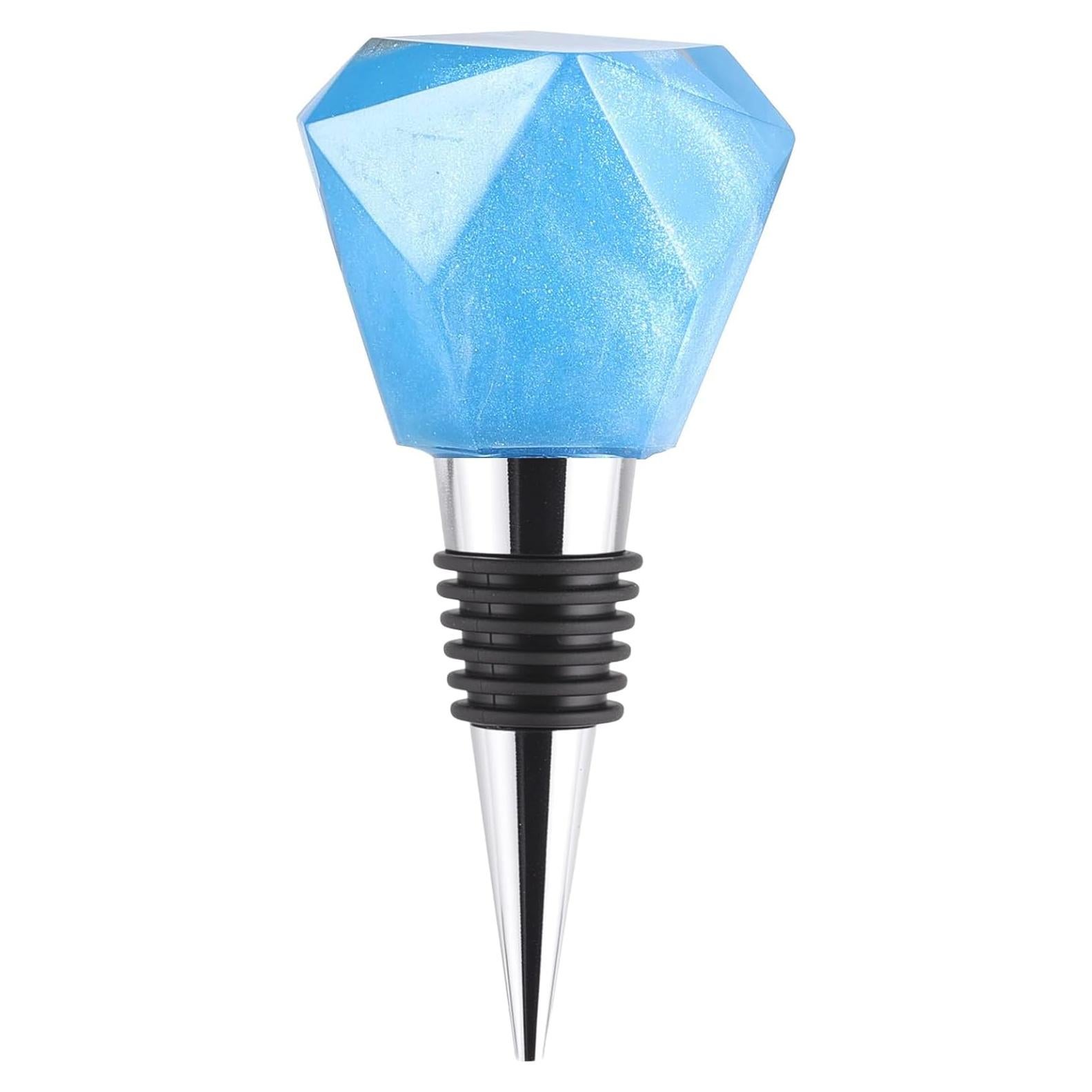 Tapón de Vino de Resina Azul Pyotivol - Sello Hermético