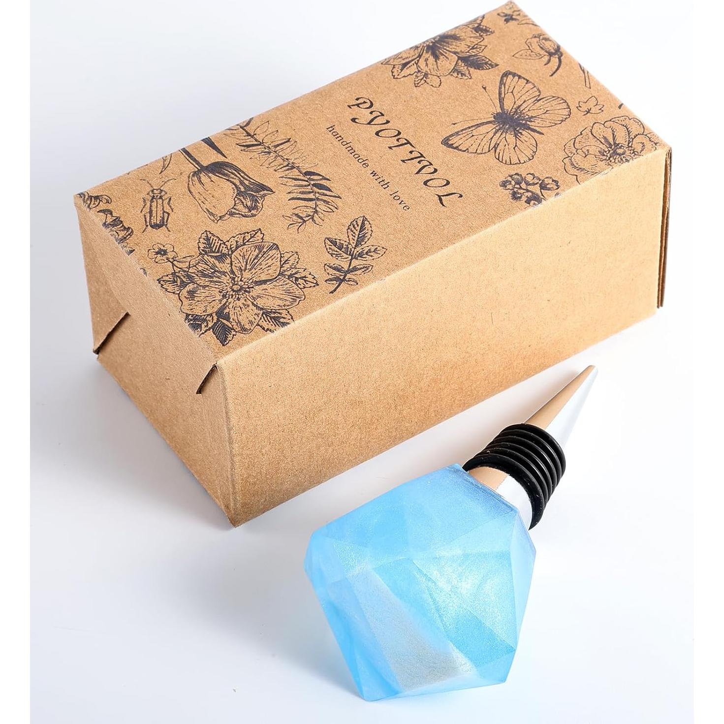 Tapón de Vino de Resina Azul Pyotivol - Sello Hermético