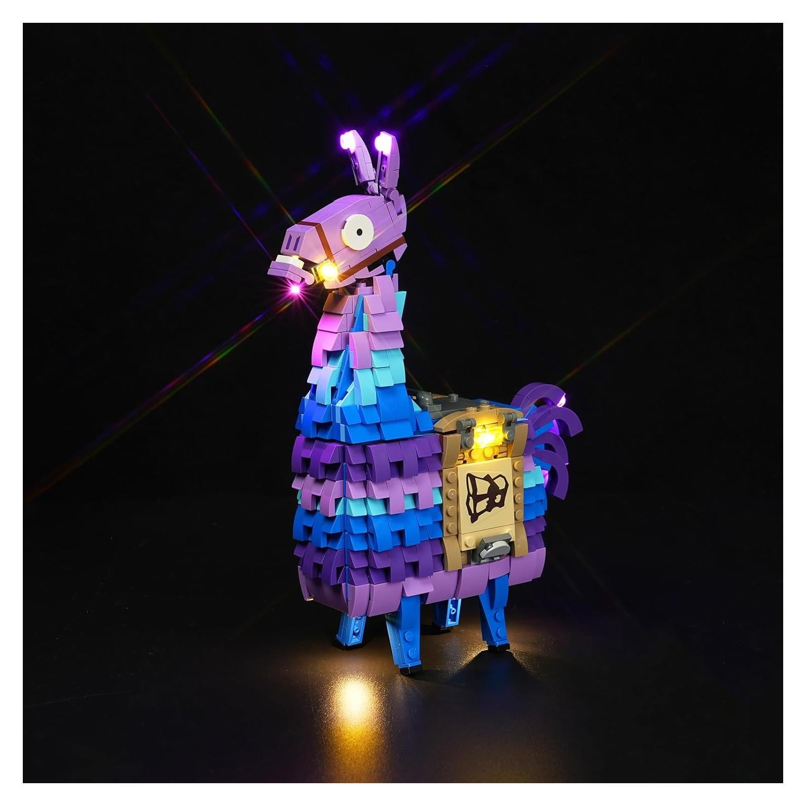 Kit de Iluminación LED Rorliny para Lego Fortnite Supply Llama