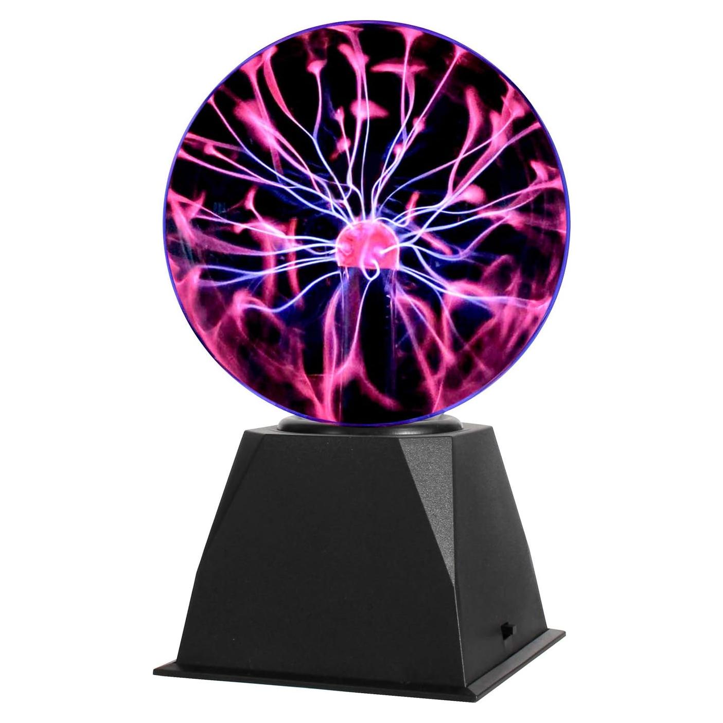 Gresus Lámpara de Plasma 15 cm Interactiva Táctil y Sonido