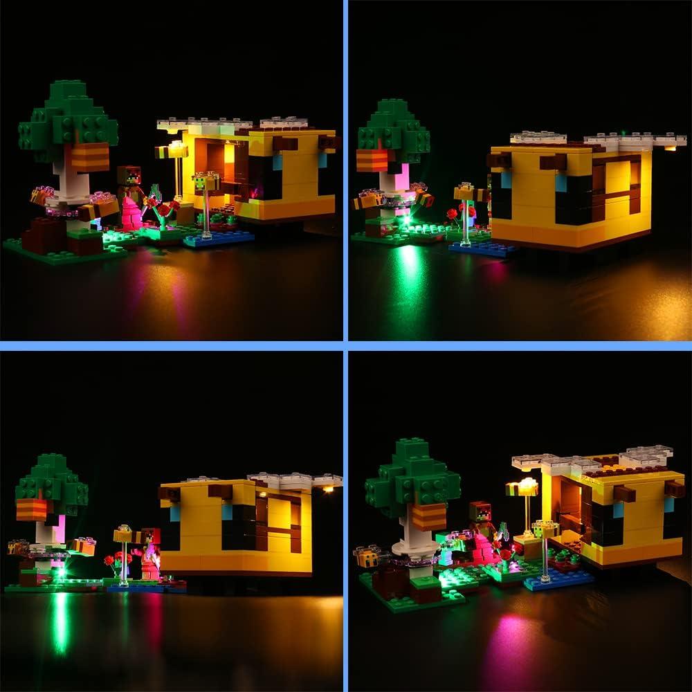 Kit de Luz LED VONADO para Lego Minecraft 21241 - Iluminación DIY