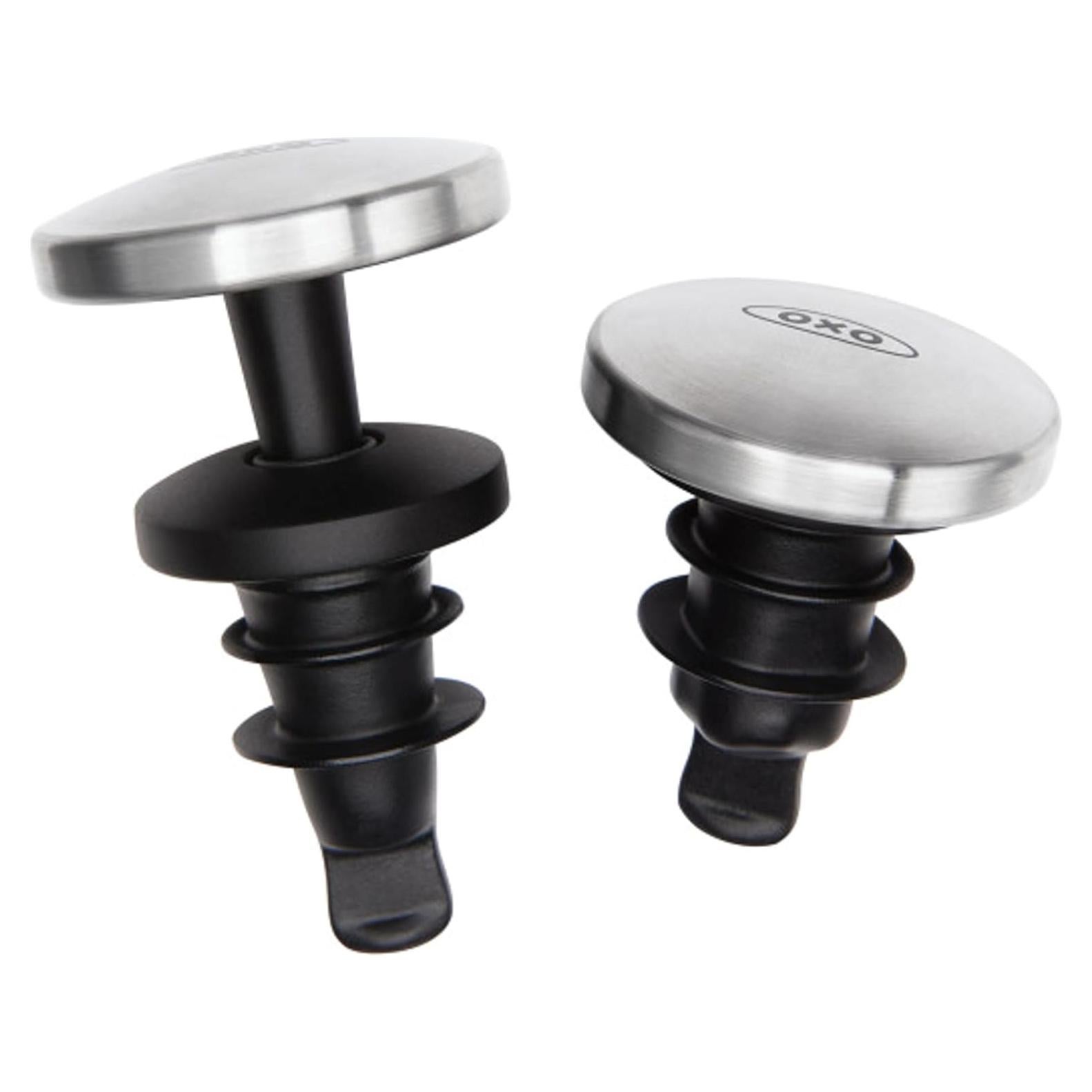 Tapones de Vino Expansibles OXO SteeL - 2 Unidades