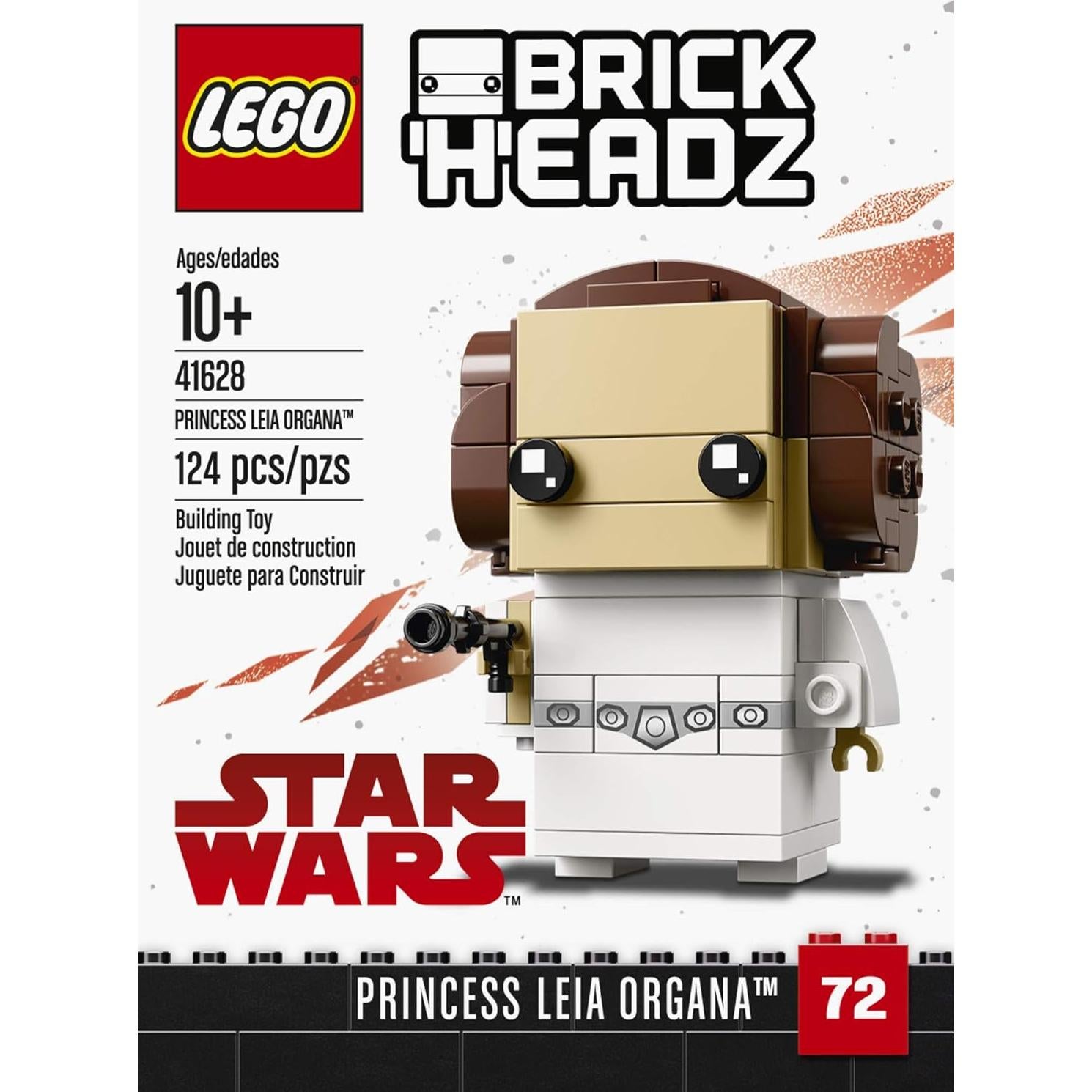 LEGO BrickHeadz Princesa Leia Organa 41628 124 Piezas