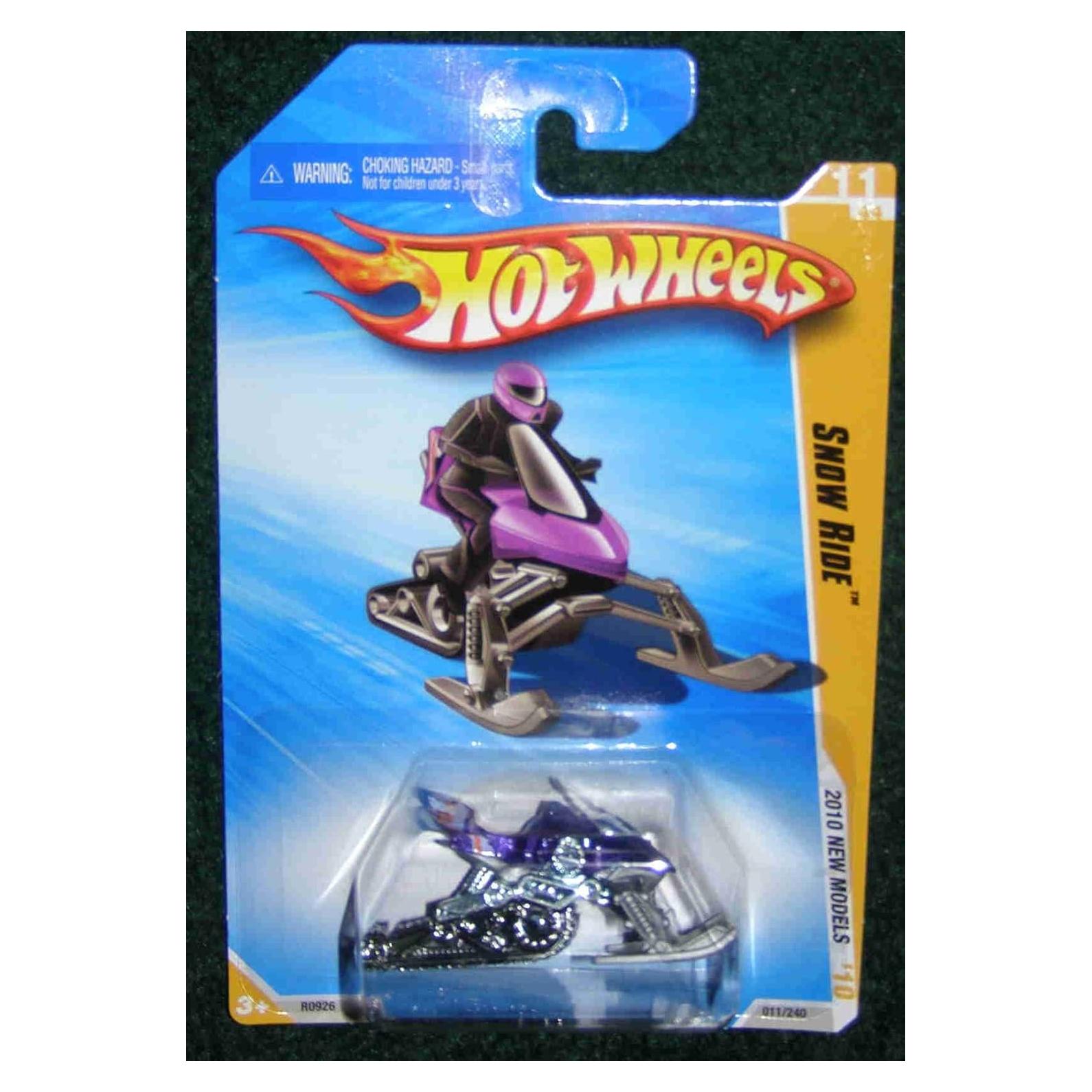 Hot Wheels Paseo de Nieve 2010 Escala 1:64 Púrpura