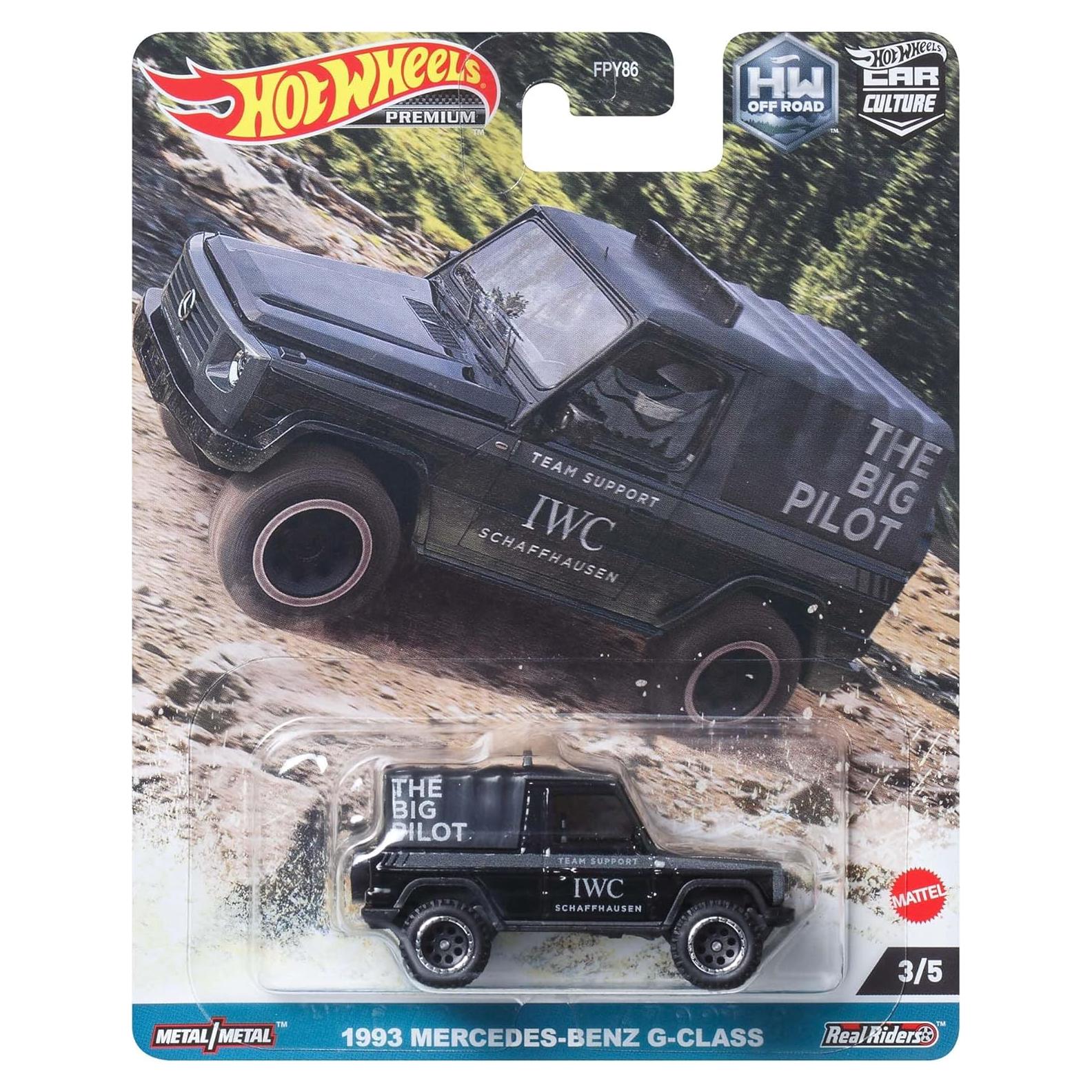 Hot Wheels G-Class 1993 Off Road - Mini Auto 3 Años+