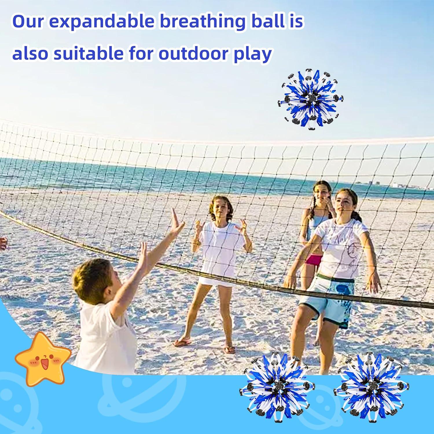 Juguete de Bola Expandible AGSIXZLAN para Niños 1-3 Años