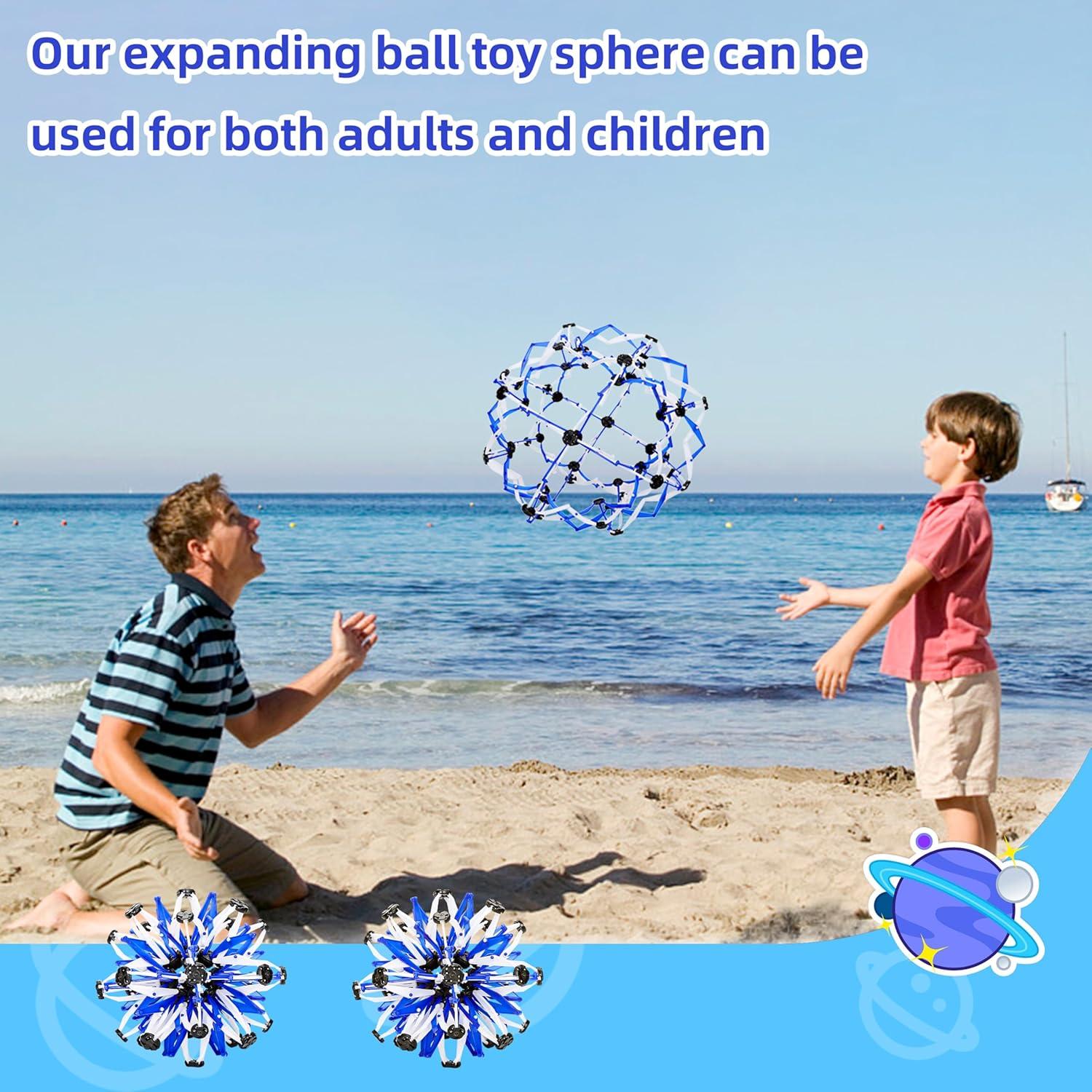 Juguete de Bola Expandible AGSIXZLAN para Niños 1-3 Años