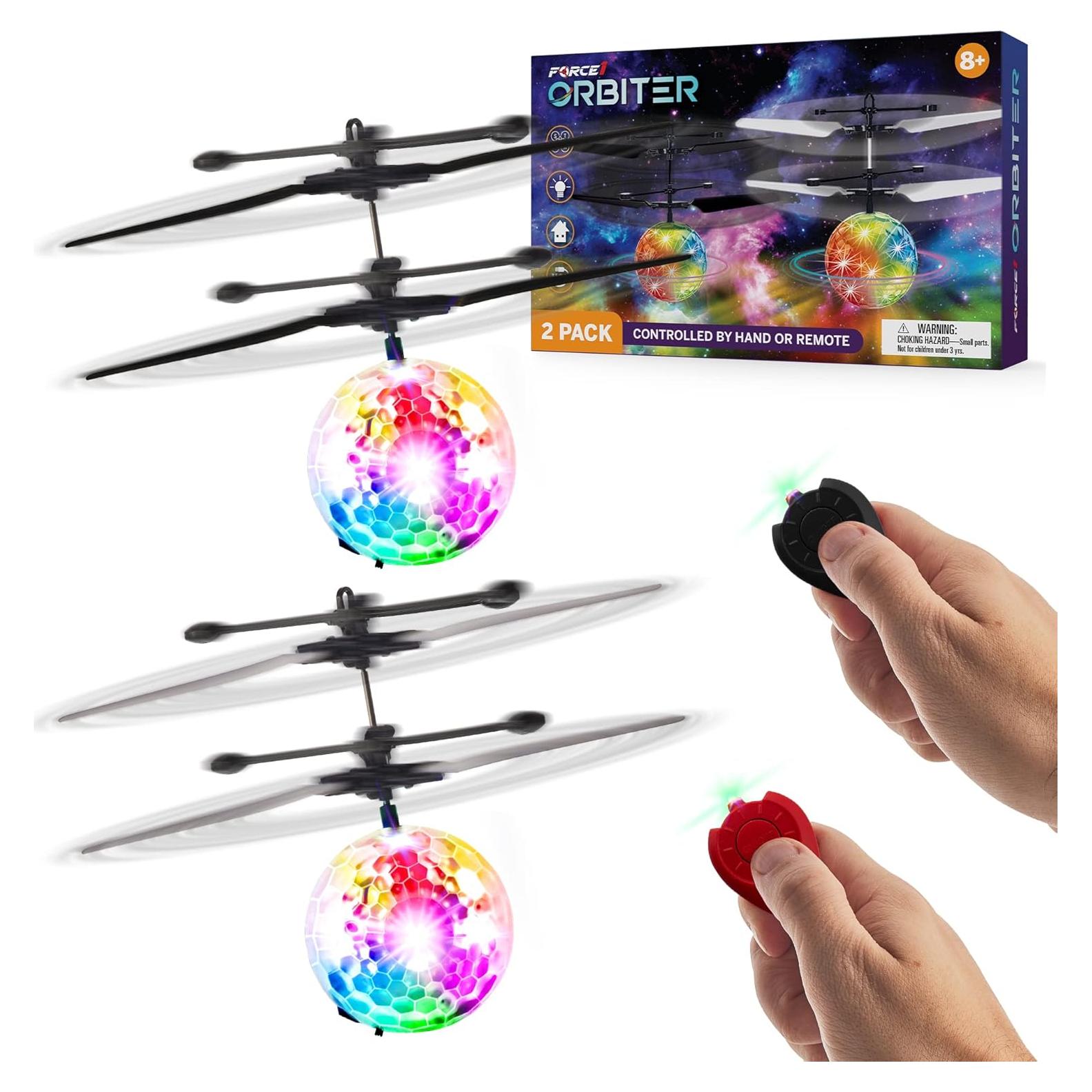 Drone Orbital Volador Force1 Orbiter 2pk LED Multicolor