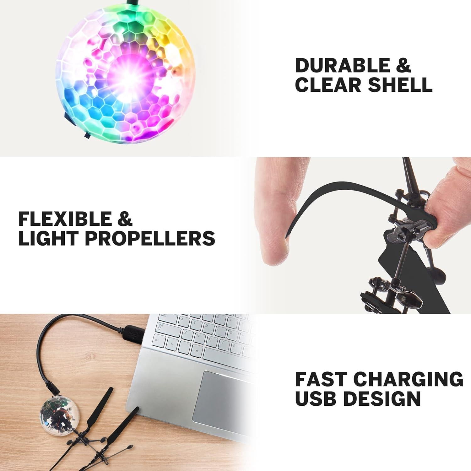 Drone Orbital Volador Force1 Orbiter 2pk LED Multicolor