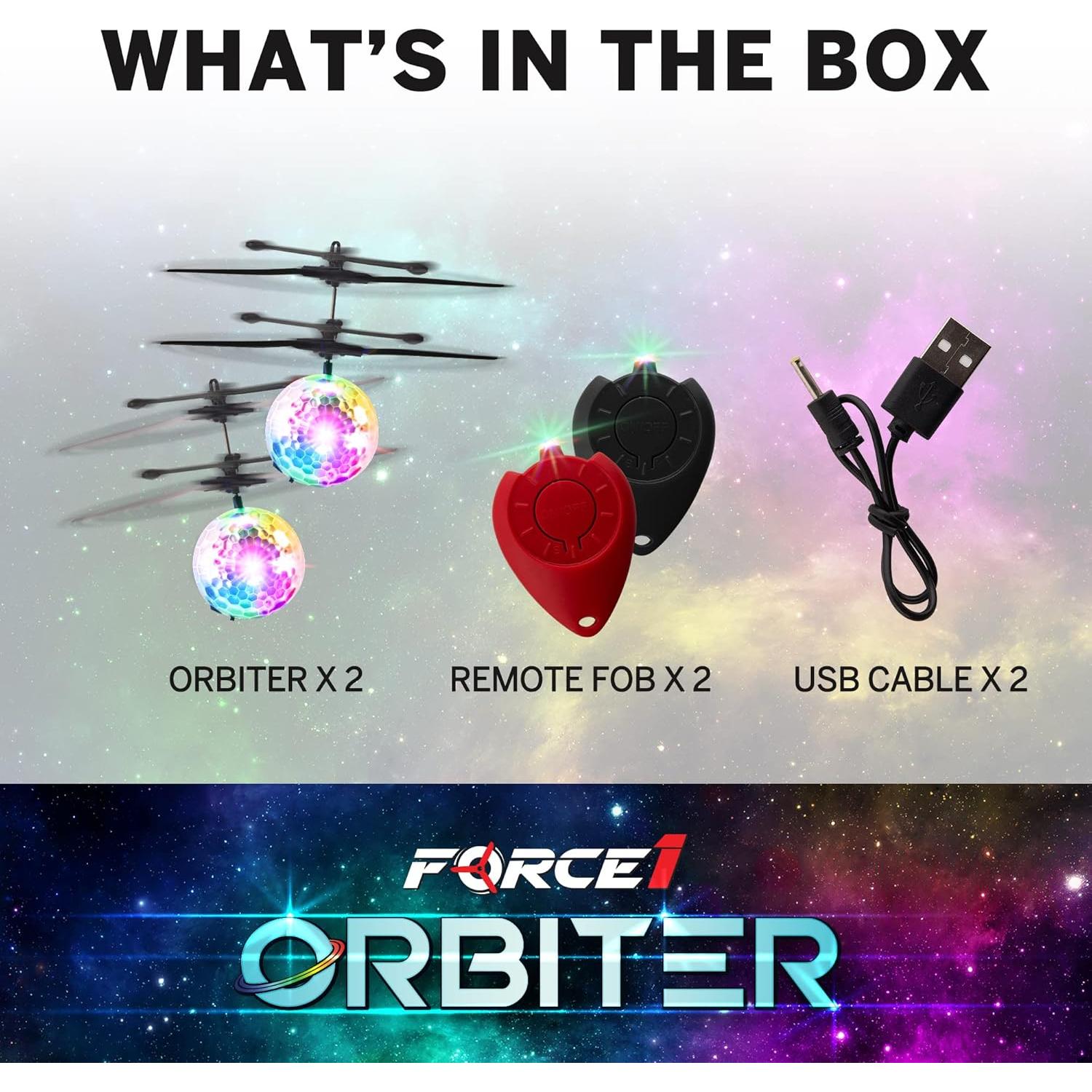 Drone Orbital Volador Force1 Orbiter 2pk LED Multicolor