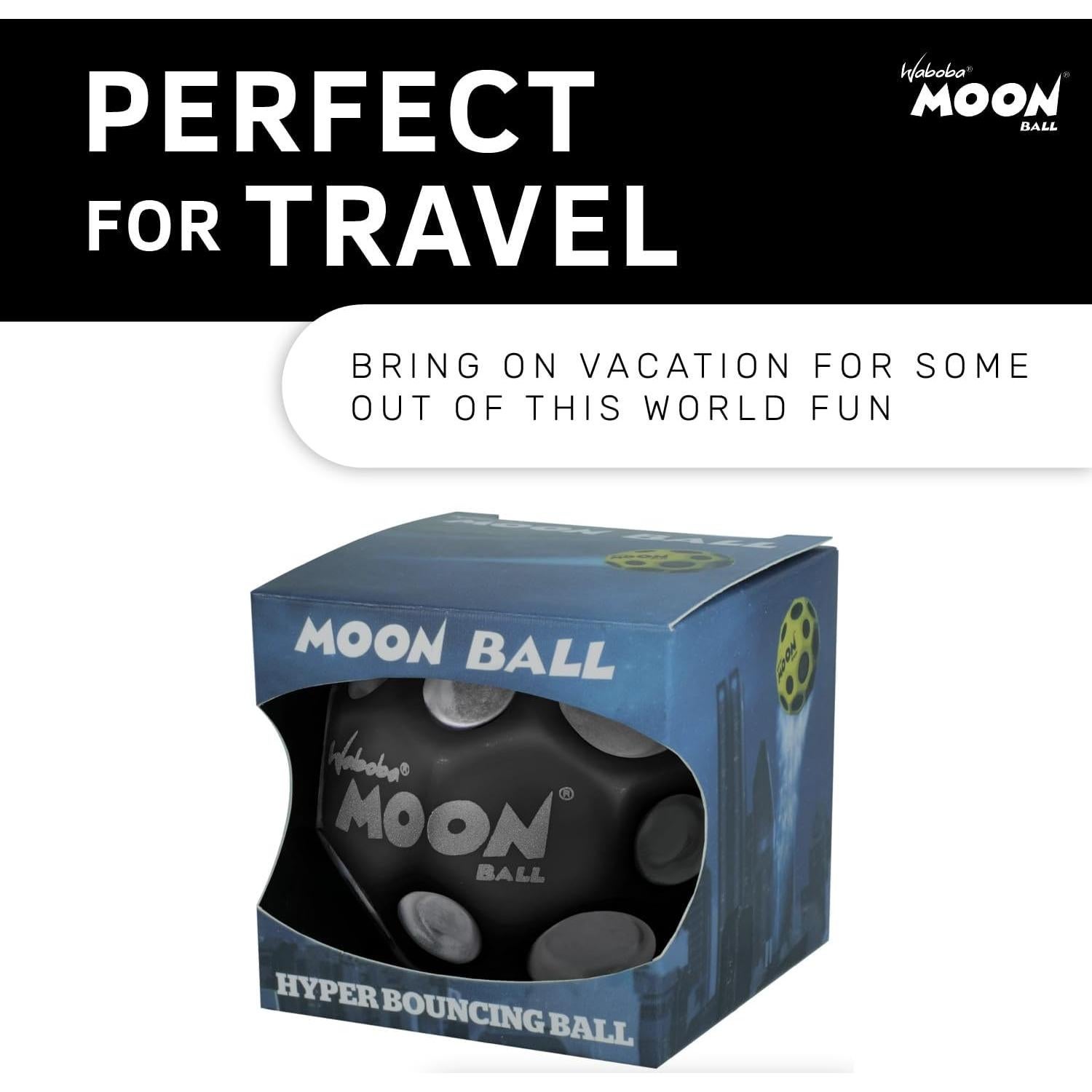 Bola Lunar Waboba 65mm - Rebote Extremo y Diversión