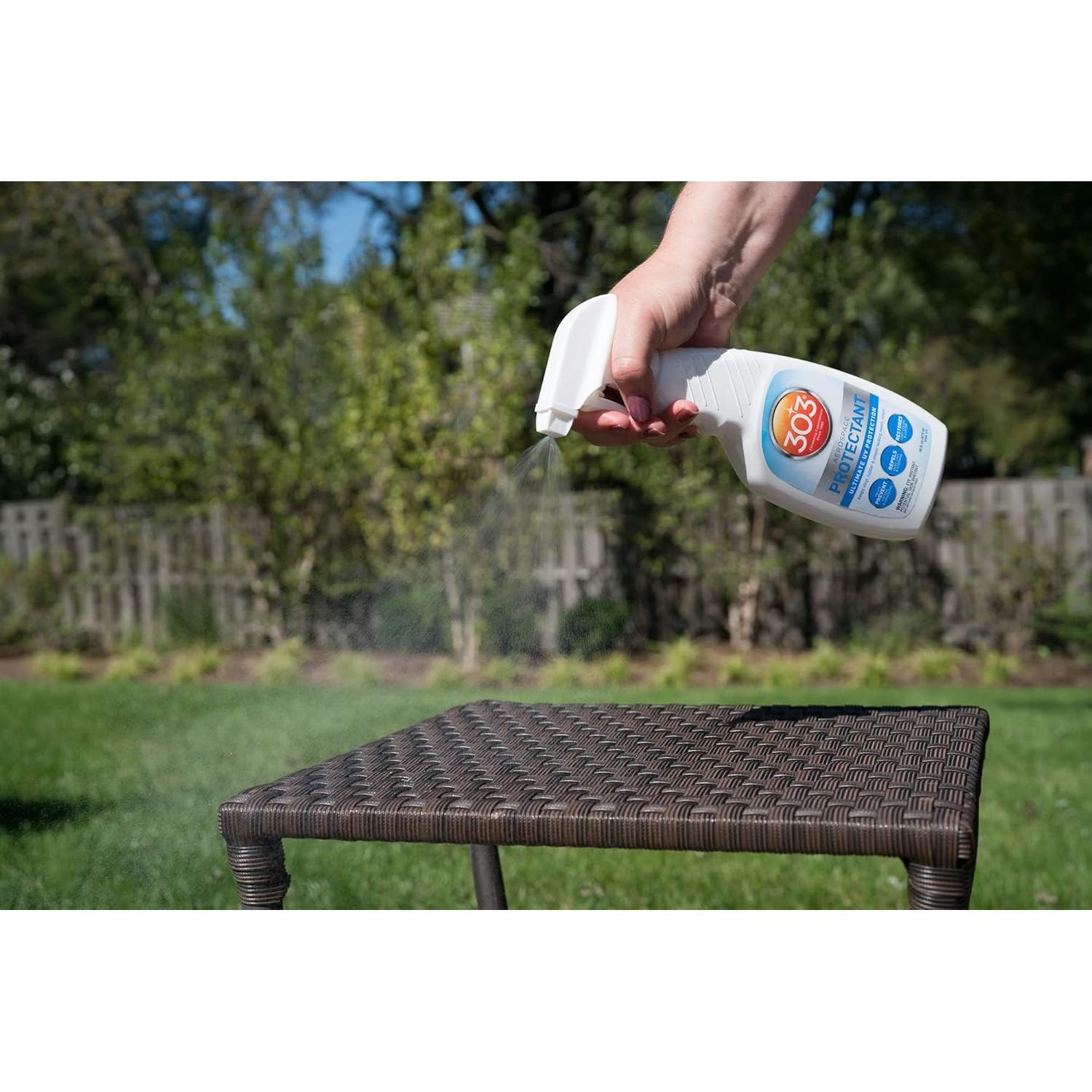 Spray Protectante UV 303 Productos 473 ml Blanco Multiusos