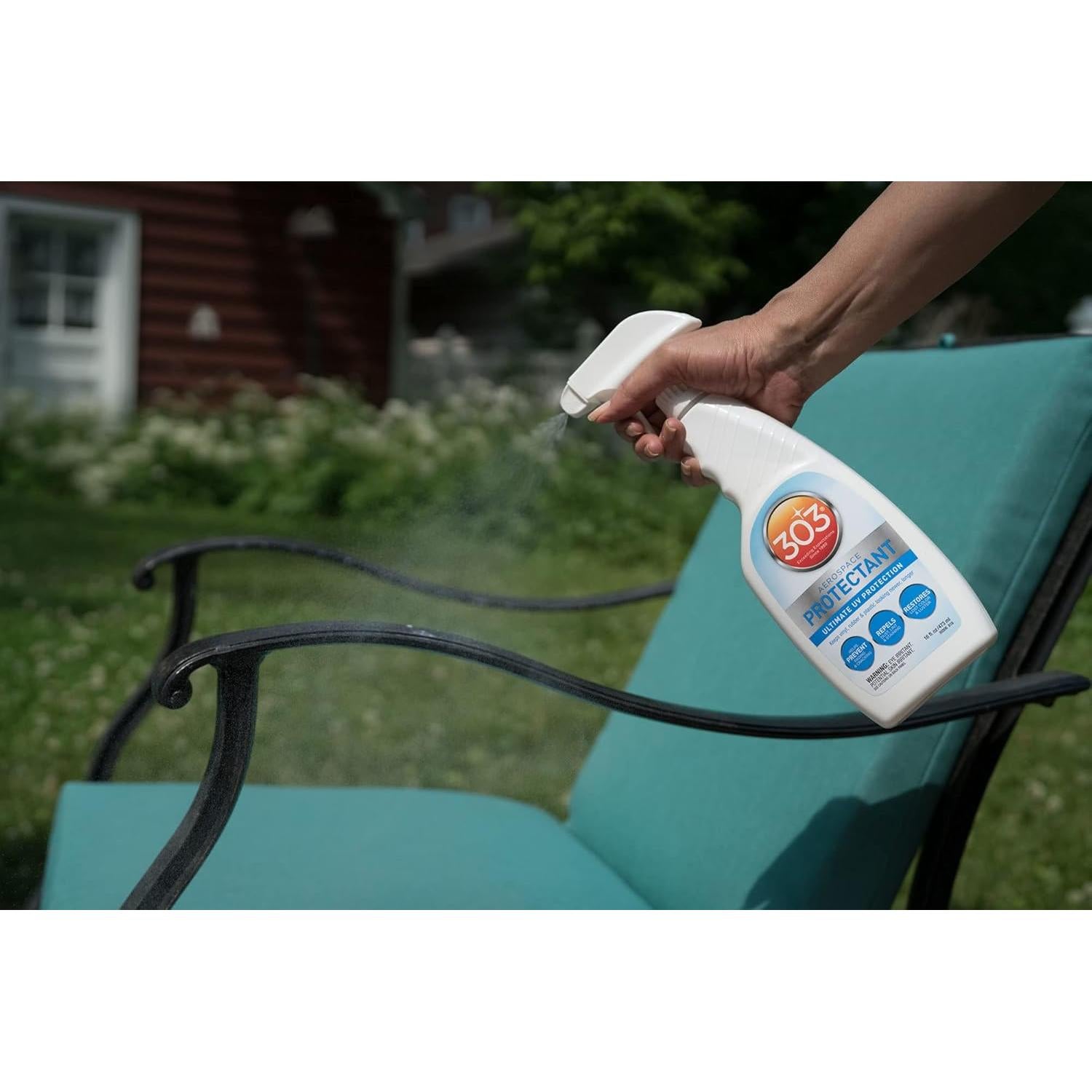 Spray Protectante UV 303 Productos 473 ml Blanco Multiusos