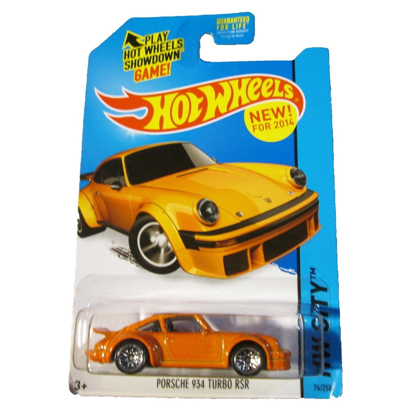 Auto de Juguete Hot Wheels Porsche 934 Turbo RSR Naranja