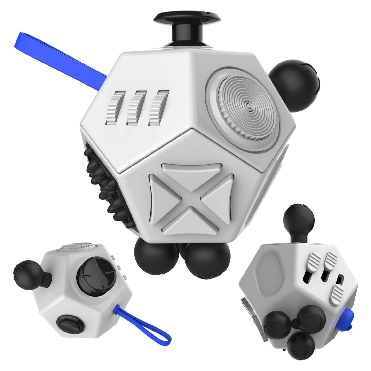 Cubo Fidget YUFENGBY A2 Alivio Estrés 12 Caras Portátil