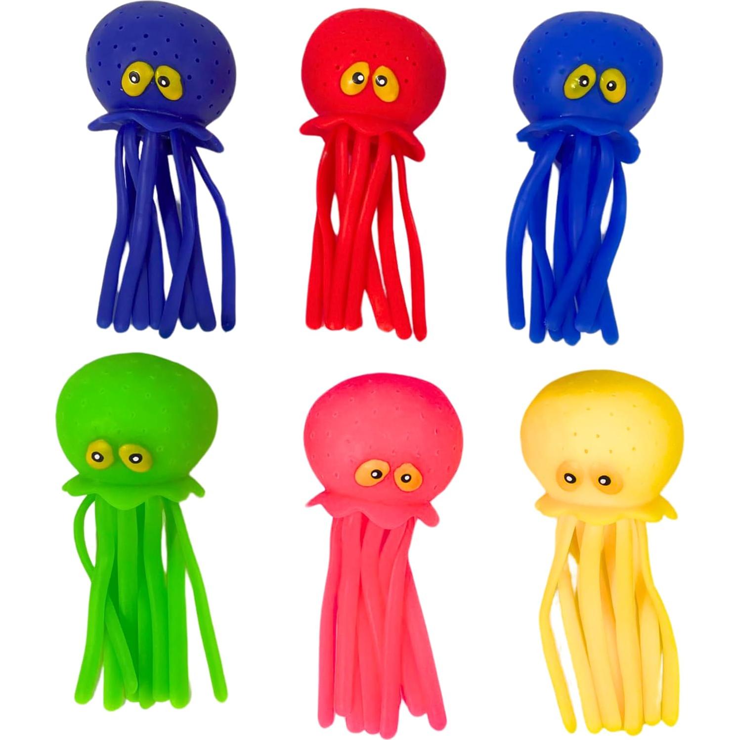 Bolas de Agua Octopus 4E's Novelty - Paquete de 6 Juguetes