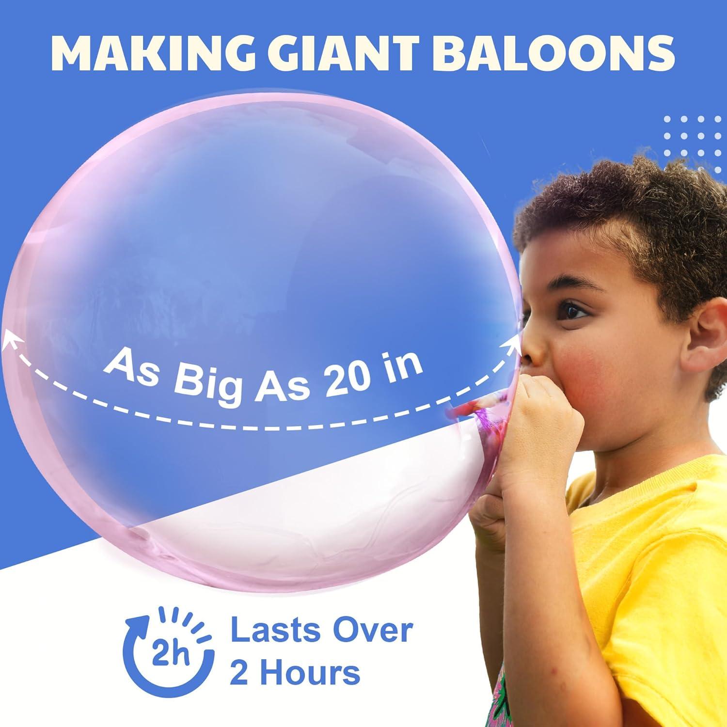 Globos de Plástico 4M FSG6305 - Kit de Burbujas Gigantes
