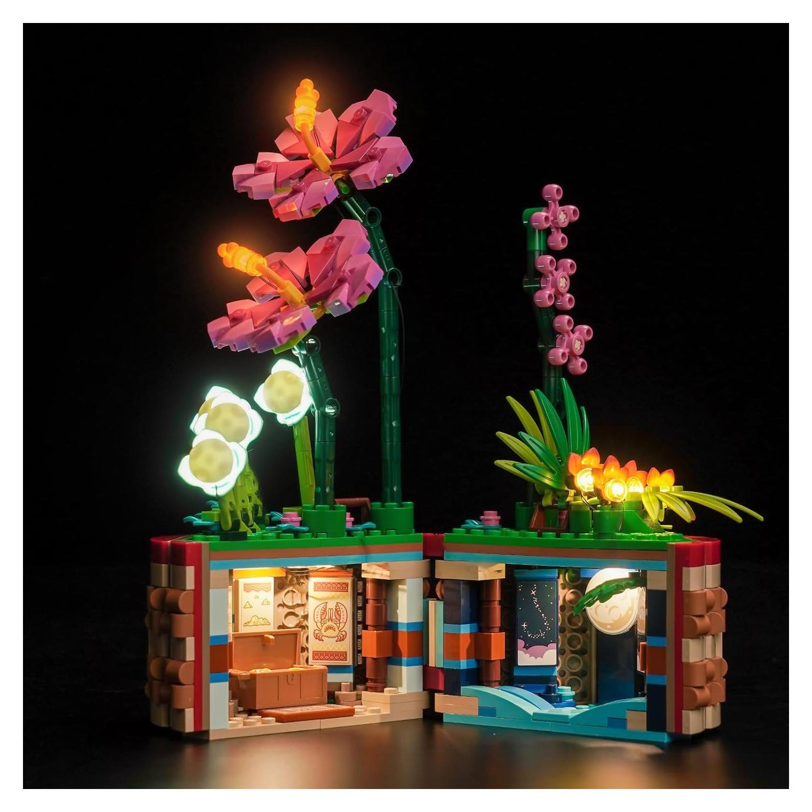 Kit de Luz LED LocoLee para Macetero de Moana LEGO 43252